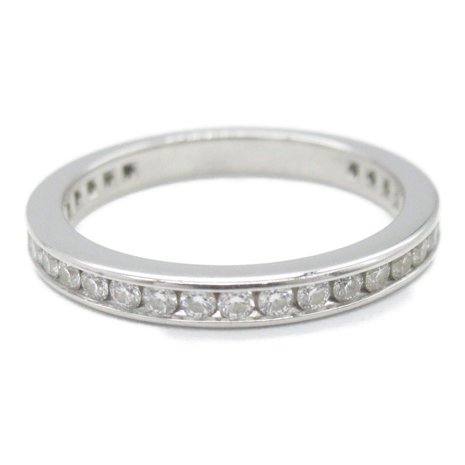 Tiffany & Co. Tiffany Co Channel Settings Full Eternity Diamond Ring Pt950 Platinum Clear Size ONE SIZE - 2 Thumbnail