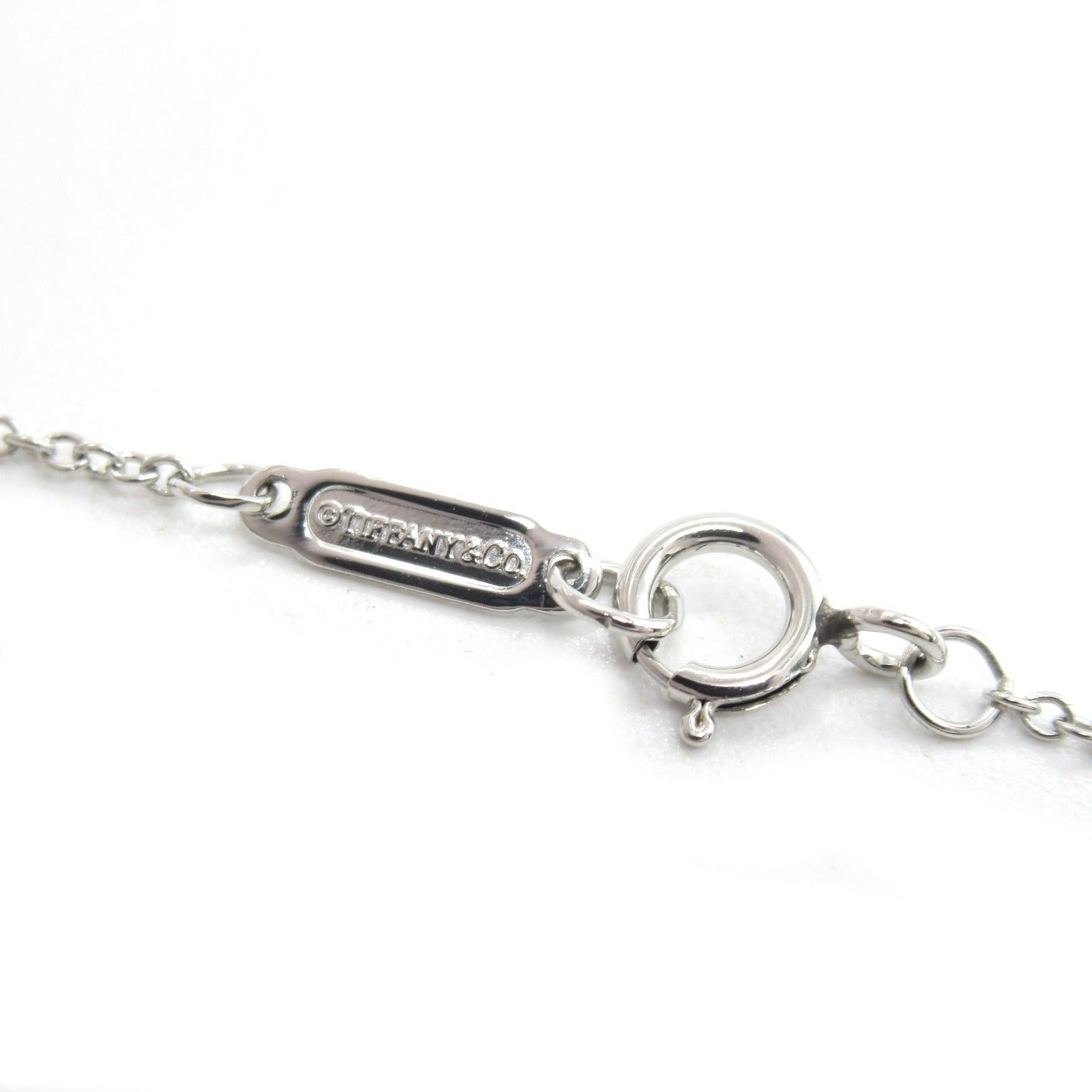 Tiffany & Co. Tiffany Co Solitaire Diamond Necklace Pt950 Platinum Clear Size ONE SIZE - 5 Thumbnail