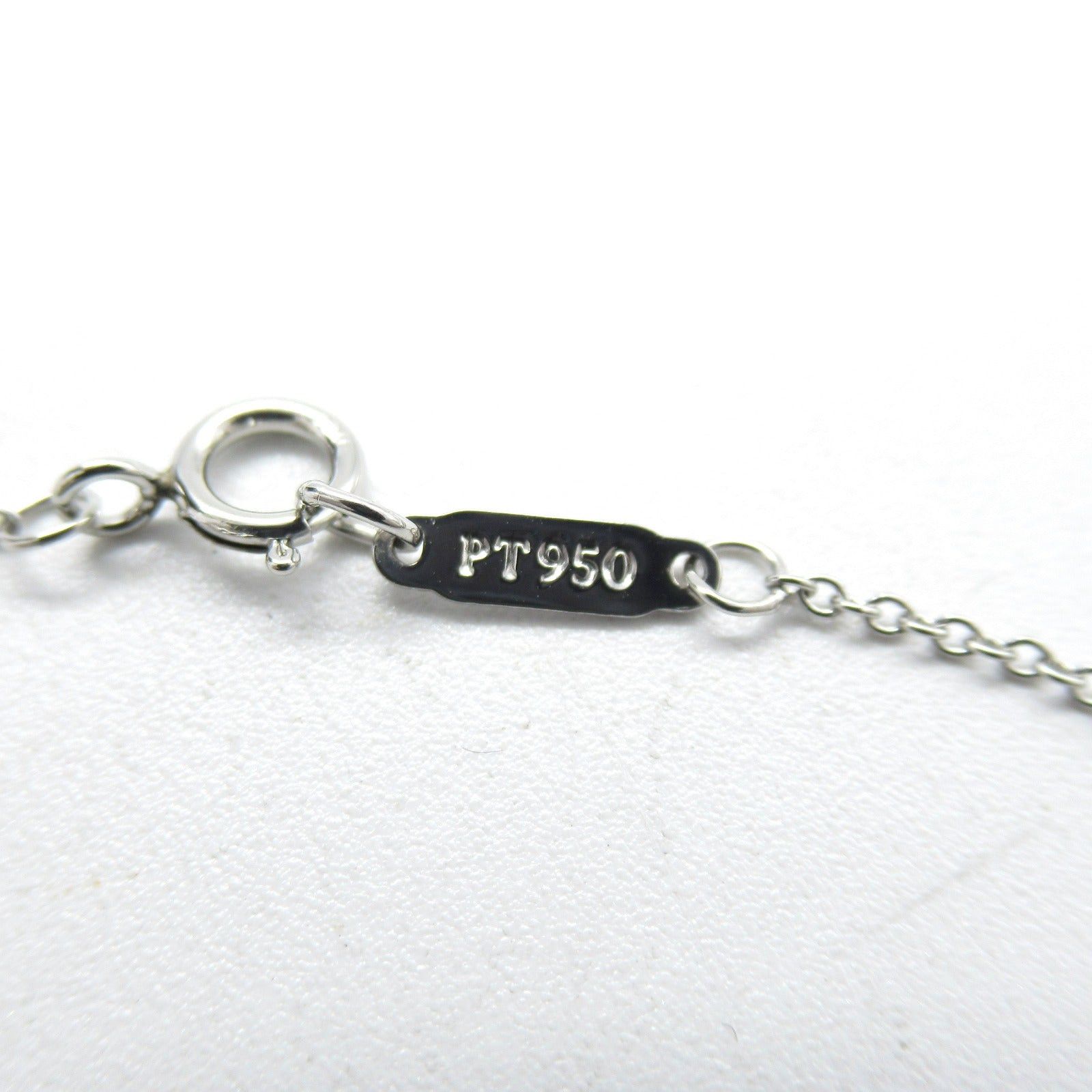 Tiffany & Co. Tiffany Co Solitaire Diamond Necklace Pt950 Platinum Clear Size ONE SIZE - 4 Thumbnail