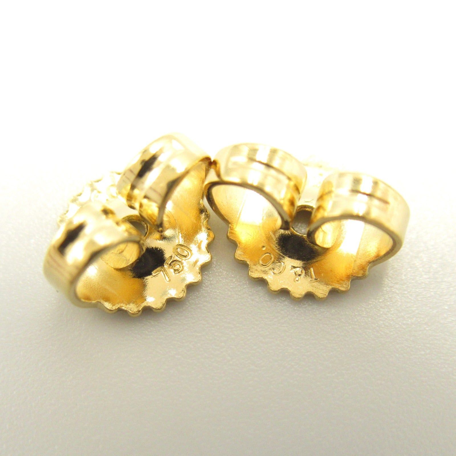 Tiffany & Co. Tiffany Co Elsa Peretti Mini Heartful Earrings K18 (Yellow Gold) Gold Size ONE SIZE - 4 Thumbnail