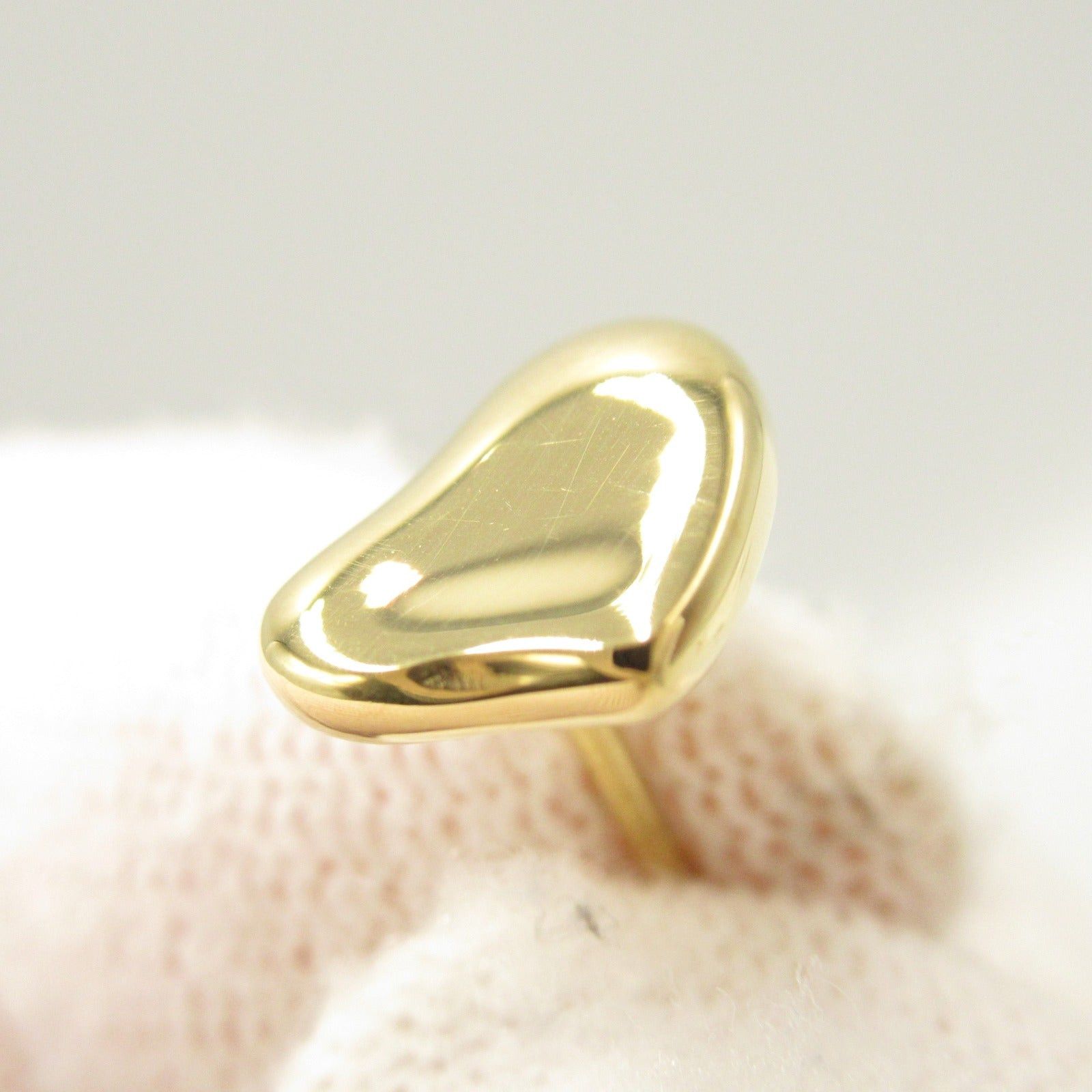 Tiffany & Co. Tiffany Co Elsa Peretti Mini Heartful Earrings K18 (Yellow Gold) Gold Size ONE SIZE - 7 Thumbnail