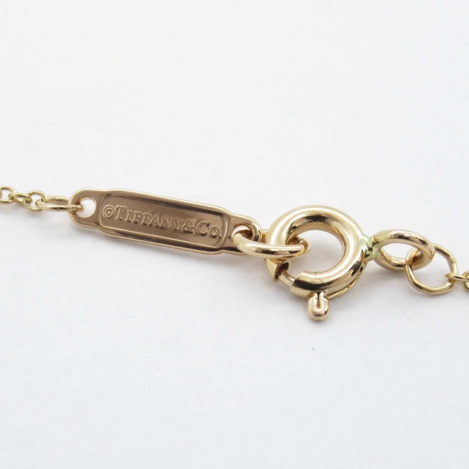 Tiffany & Co. Tiffany Co Atlas Open Medallion Diamond Necklace K18Pg (Pink Gold) Clear Size ONE SIZE - 4 Thumbnail