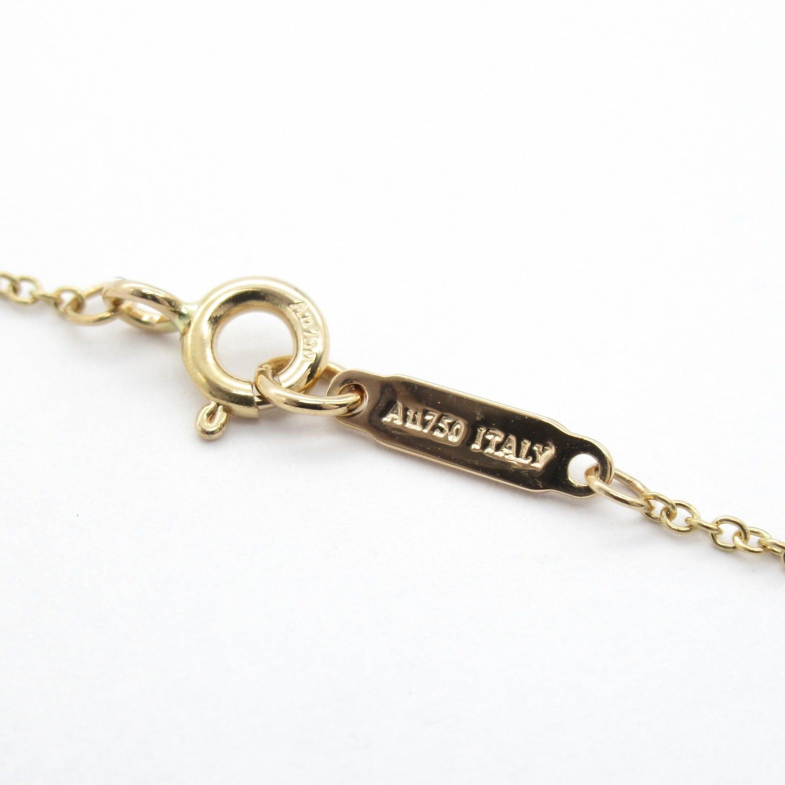 Tiffany & Co. Tiffany Co Atlas Open Medallion Diamond Necklace K18Pg (Pink Gold) Clear Size ONE SIZE - 5 Thumbnail