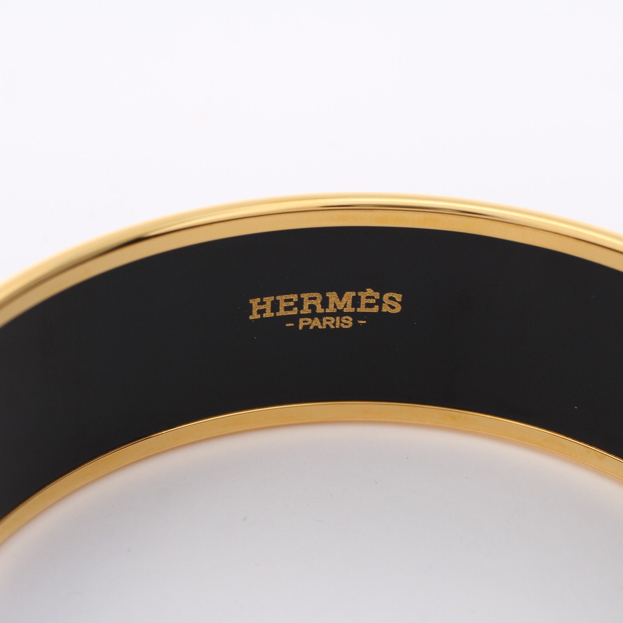 Hermes Hermes Email Gm Bracelet Bangle Cloisonne Gp Light Blue Multicolor Size ONE SIZE - 3 Thumbnail