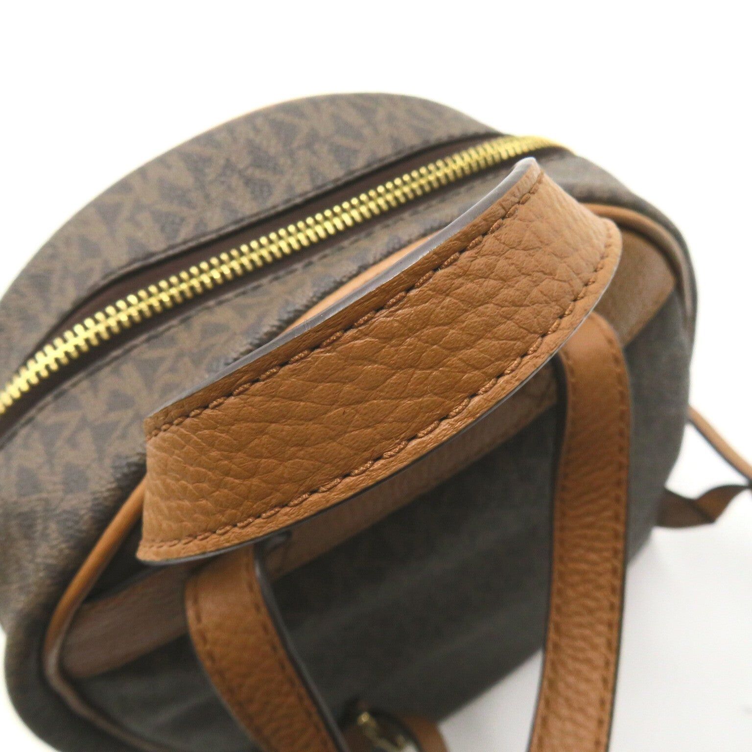 Michael Kors Michael Kors Rucksack Backpack Coated Canvas Brown Size ONE SIZE - 6 Thumbnail