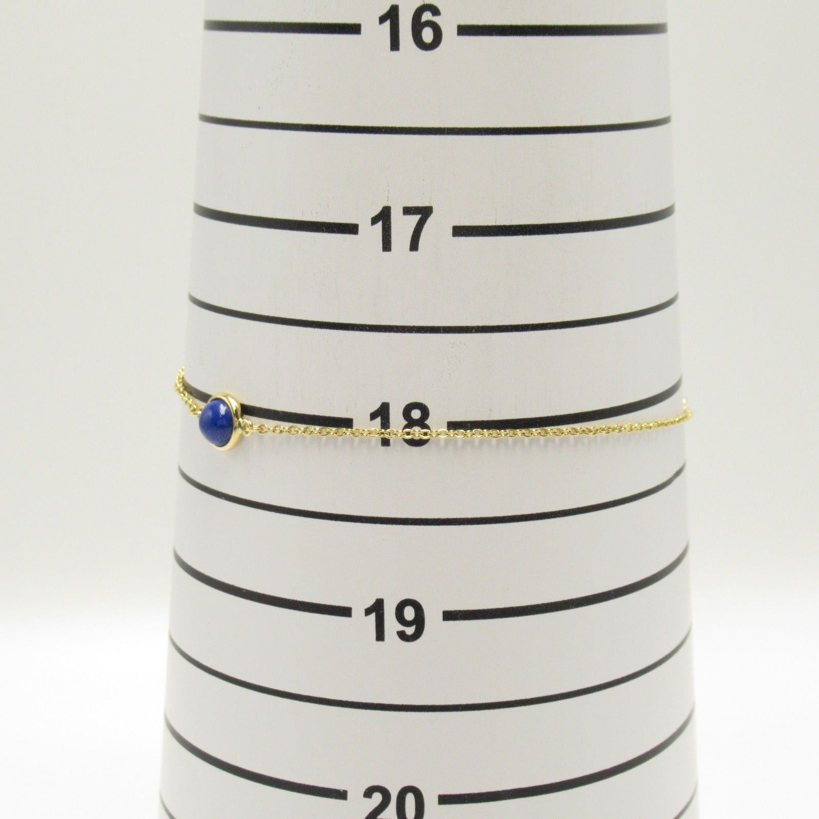 Tiffany & Co. Tiffany Co Cabochon By-The-Yard Lapis Lazuli Bracelet K18 (Yellow Gold) Blue Size ONE SIZE - 8 Thumbnail