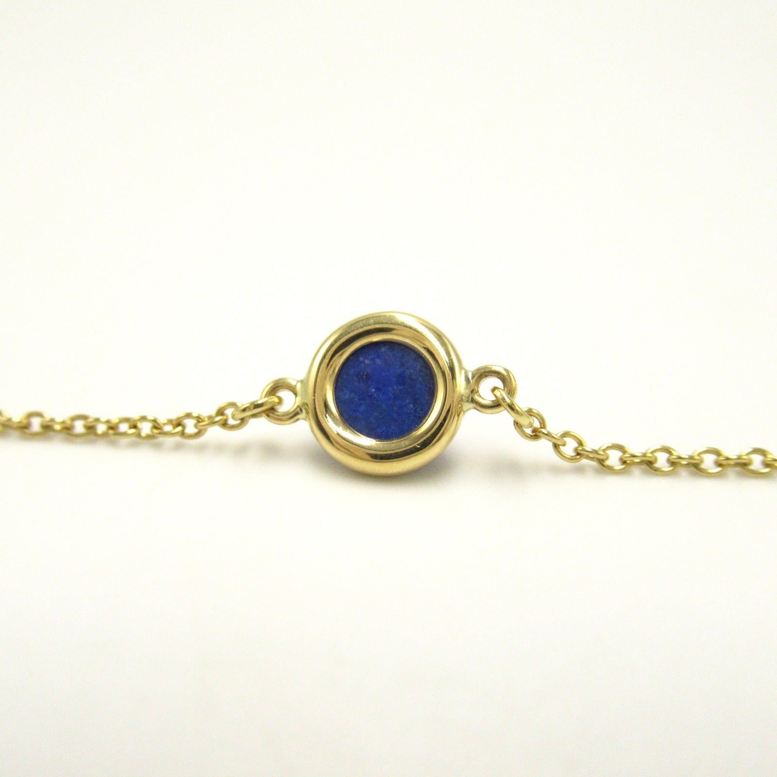 Tiffany & Co. Tiffany Co Cabochon By-The-Yard Lapis Lazuli Bracelet K18 (Yellow Gold) Blue Size ONE SIZE - 7 Thumbnail