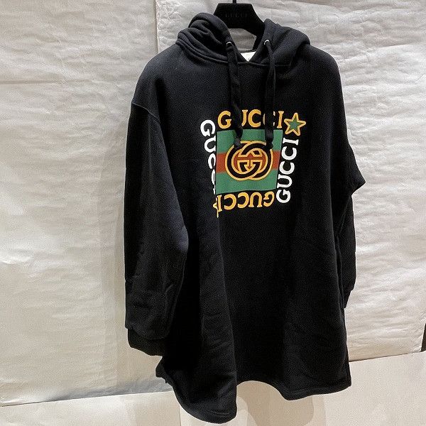 Gucci Gucci Gucci L(175/96Y) GG Logo Pullover Hoodie 610144 Scarf 610144 in Good Condition Size ONE SIZE - 6 Thumbnail