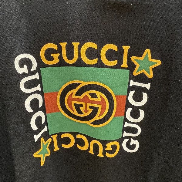 Gucci Gucci Gucci L(175/96Y) GG Logo Pullover Hoodie 610144 Scarf 610144 in Good Condition Size ONE SIZE - 3 Thumbnail