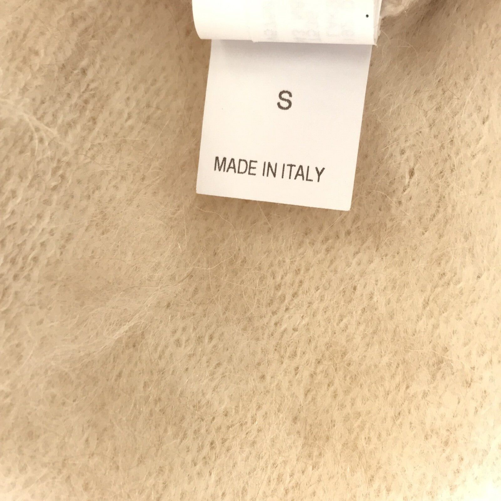 Brunello Cucinelli Brunello Cucinelli Knit Mohair Wool White Size ONE SIZE - 6 Thumbnail