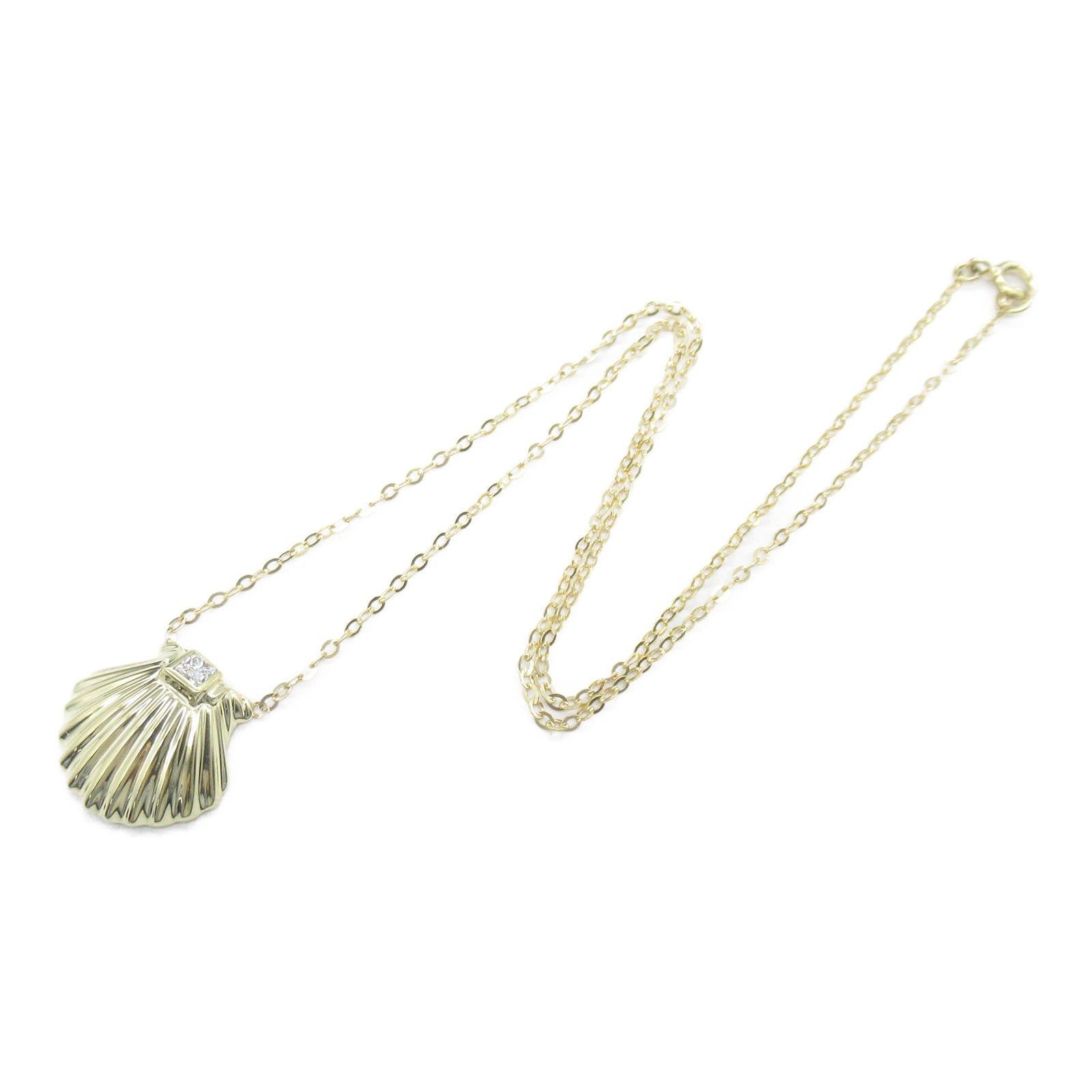 Tiffany & Co. Tiffany Co 1P Diamond Necklace K18 (Yellow Gold) Clear Size ONE SIZE - 3 Thumbnail