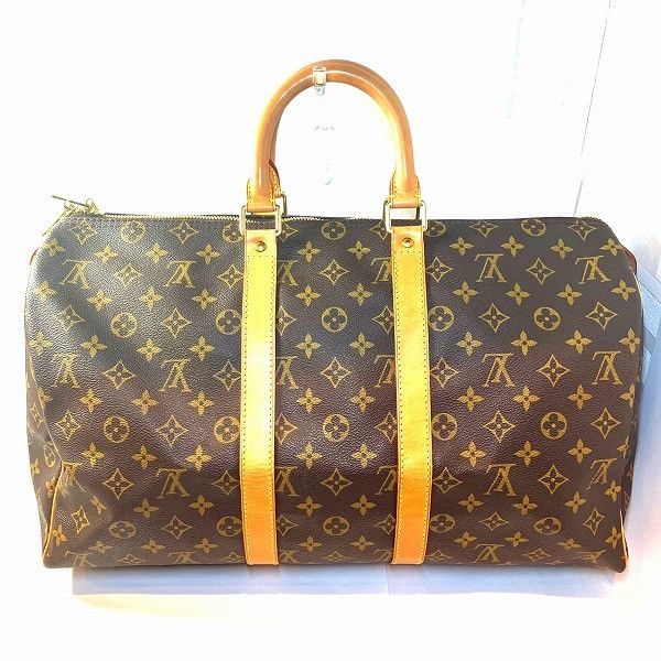 Louis Vuitton Louis Vuitton Louis Vuitton Monogram Keepall 50 Travel Bag M41426 Canvas Travel Bag M41426 in Good Condition Size ONE SIZE - 2 Thumbnail