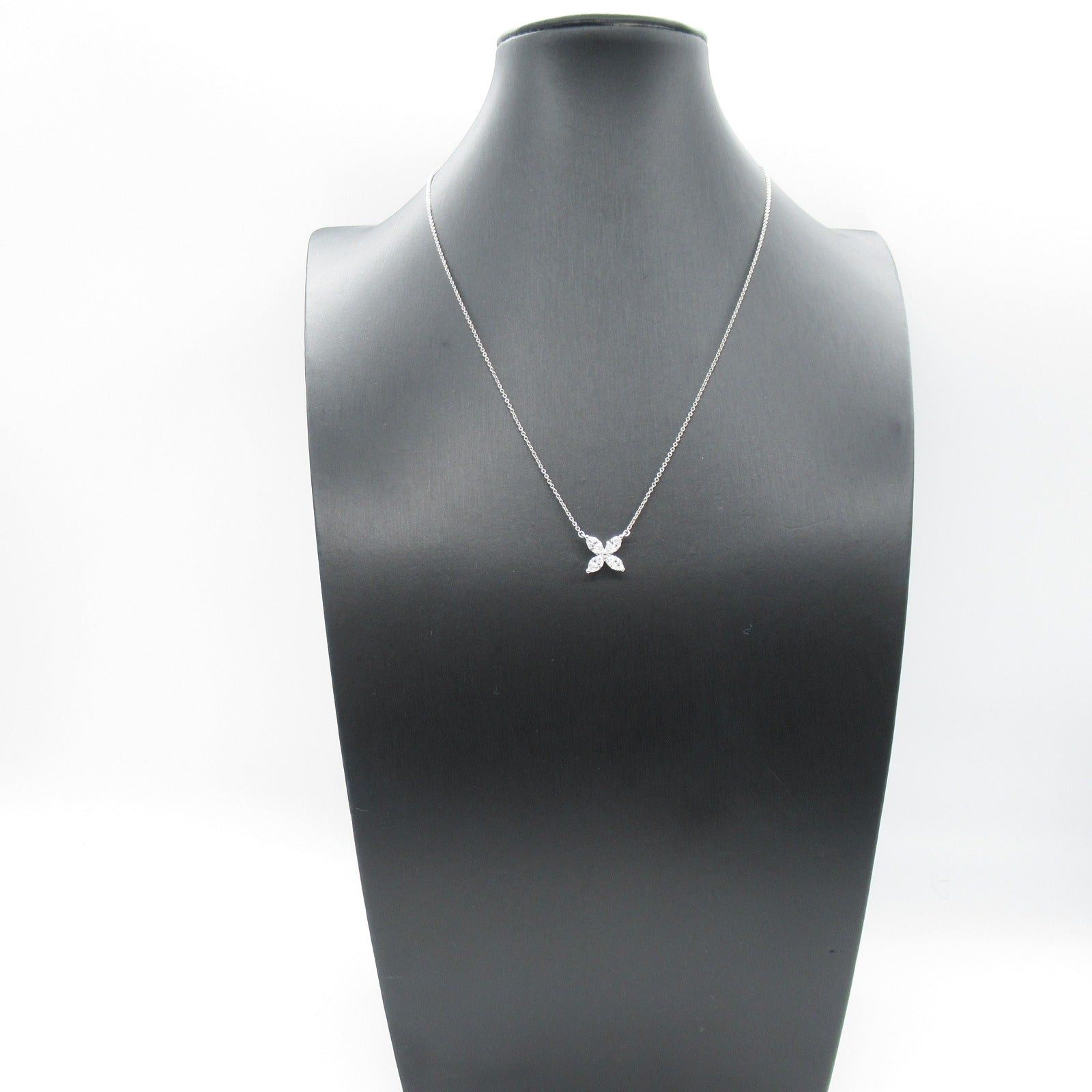 Tiffany & Co. Tiffany Co Victoria Large Diamond Necklace Pt950 Platinum Clear Size ONE SIZE - 7 Thumbnail