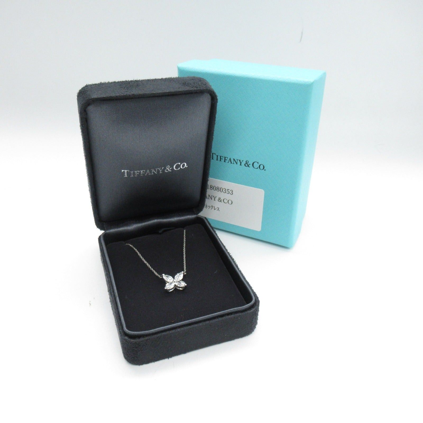 Tiffany & Co. Tiffany Co Victoria Large Diamond Necklace Pt950 Platinum Clear Size ONE SIZE - 6 Thumbnail