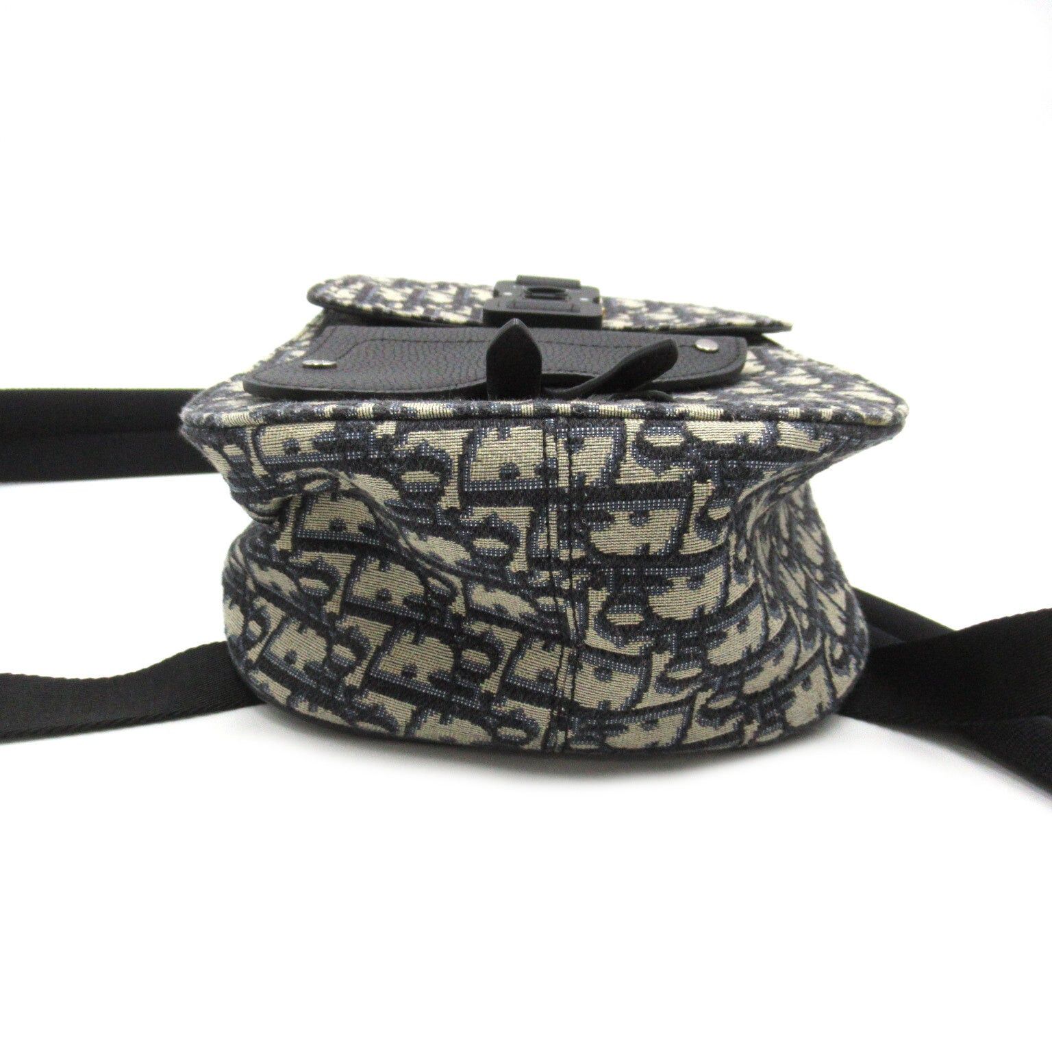 Dior Dior Trotter Mini Backpack Rucksack Canvas Navy Size ONE SIZE - 4 Thumbnail