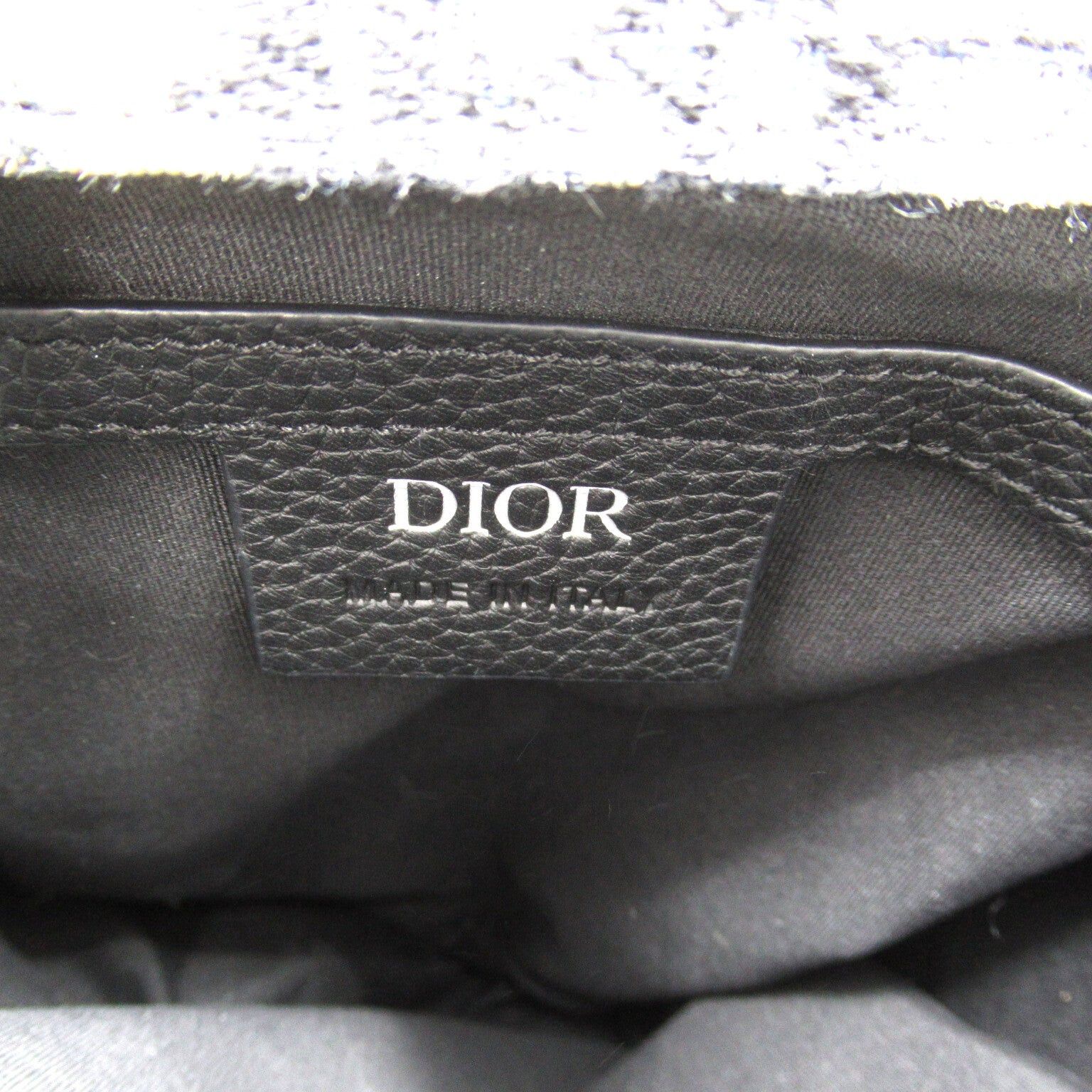Dior Dior Trotter Mini Backpack Rucksack Canvas Navy Size ONE SIZE - 7 Thumbnail