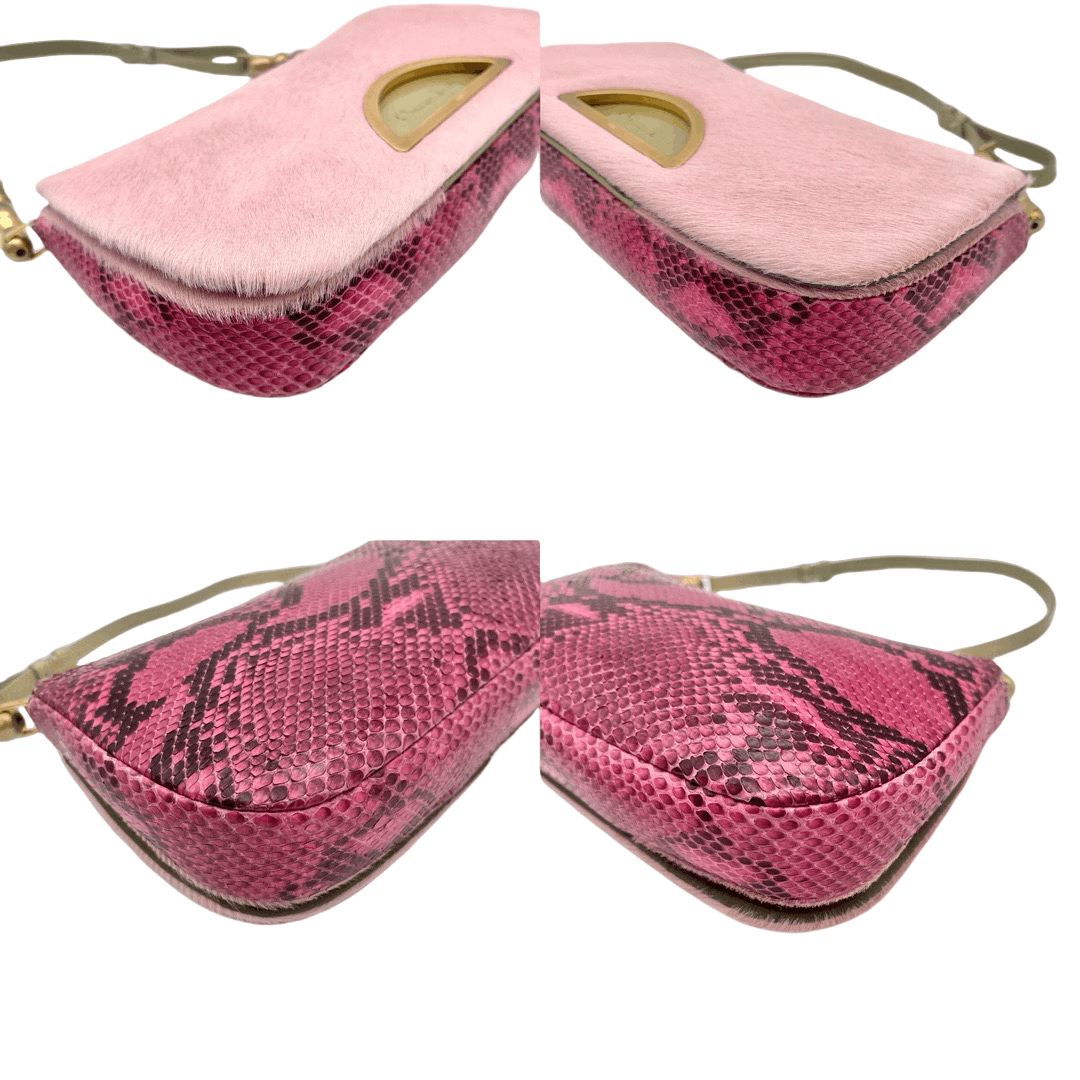 Dior Christian Dior Maris Pearl Python Harako Shoulder Bag Size ONE SIZE - 7 Thumbnail