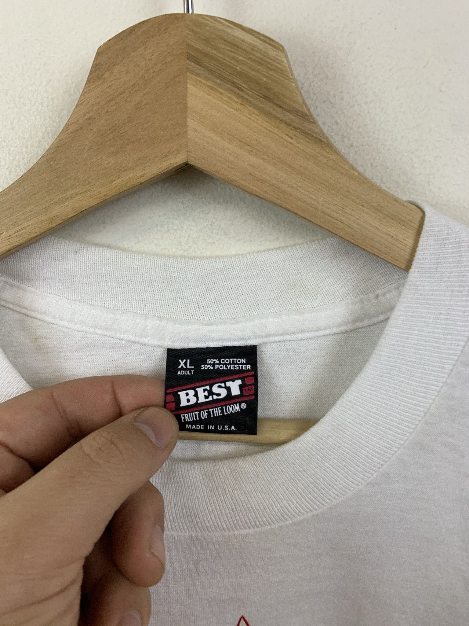 Vintage Vintage 1990s Sumo Wrestrling Challenge Single Stitch Tee Size XL Size US XL / EU 56 / 4 - 2 Thumbnail