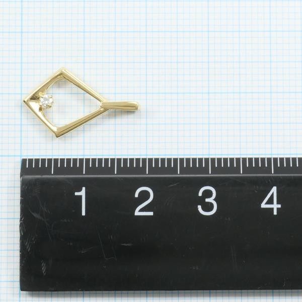 Mikimoto Mikimoto Mikimoto K18 Yellow Gold Diamond Pendant Top Metal Pendant in Pristine Condition Size ONE SIZE - 4 Thumbnail