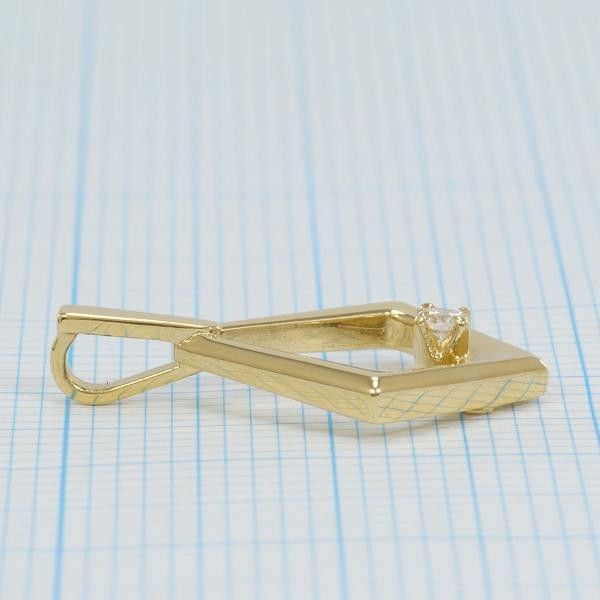 Mikimoto Mikimoto Mikimoto K18 Yellow Gold Diamond Pendant Top Metal Pendant in Pristine Condition Size ONE SIZE - 3 Thumbnail