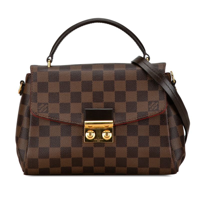 Louis Vuitton Louis Vuitton Louis Vuitton Damier Croisette PM Handbag N53000 Canvas Handbag N53000 in Very Good Condition Size ONE SIZE - 2 Thumbnail
