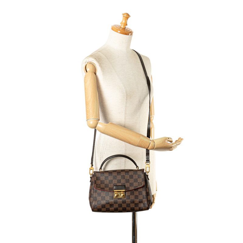 Louis Vuitton Louis Vuitton Louis Vuitton Damier Croisette PM Handbag N53000 Canvas Handbag N53000 in Very Good Condition Size ONE SIZE - 12 Thumbnail