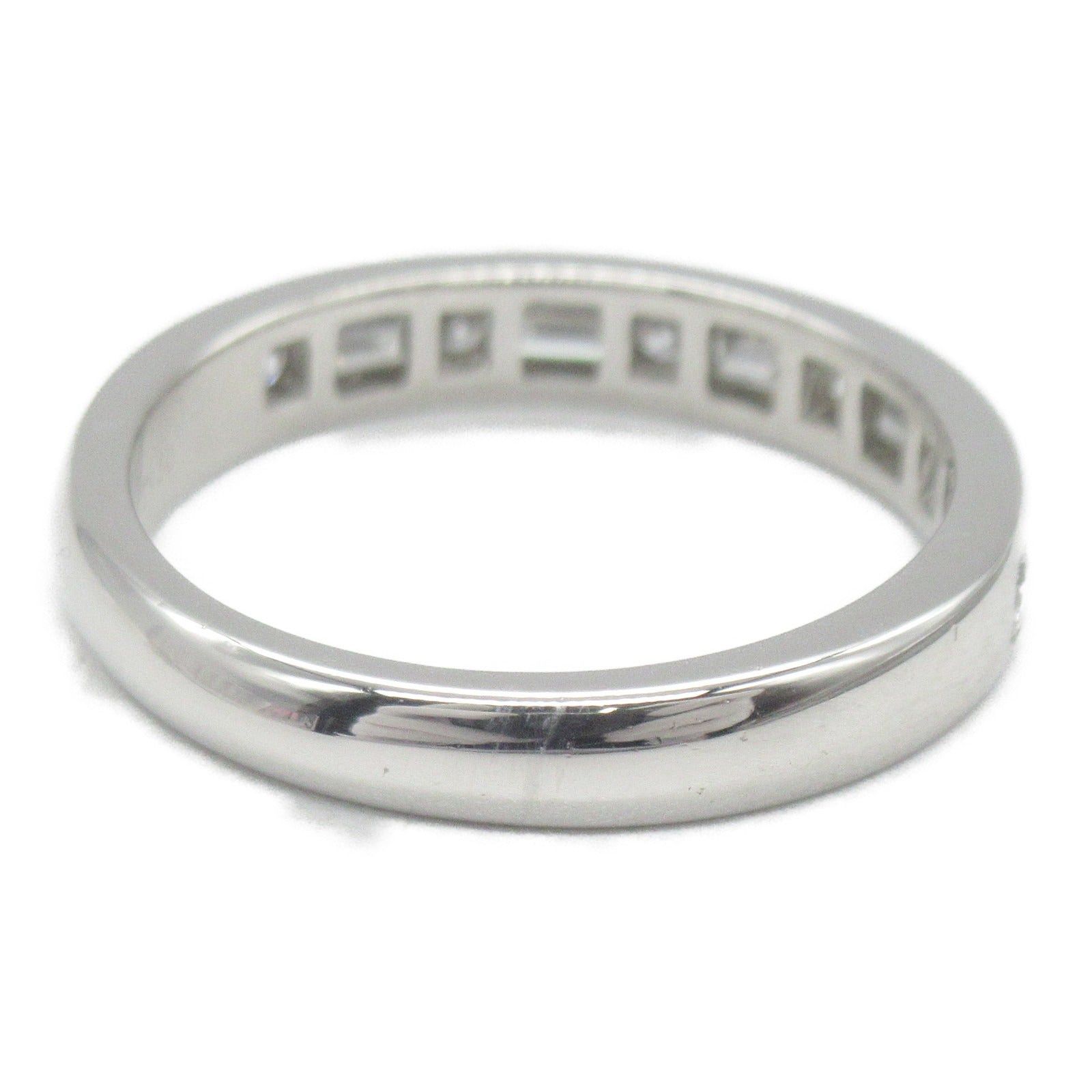 Tiffany & Co. Tiffany Co Half Circle Channel Settings Diamond Ring Pt950 Platinum Clear Size ONE SIZE - 3 Thumbnail