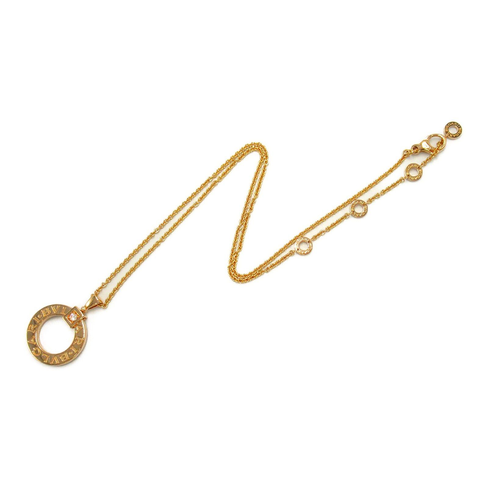 Bvlgari Bvlgari Bulgari Diamond Necklace K18Pg (Pink Gold) Clear Size ONE SIZE - 3 Thumbnail