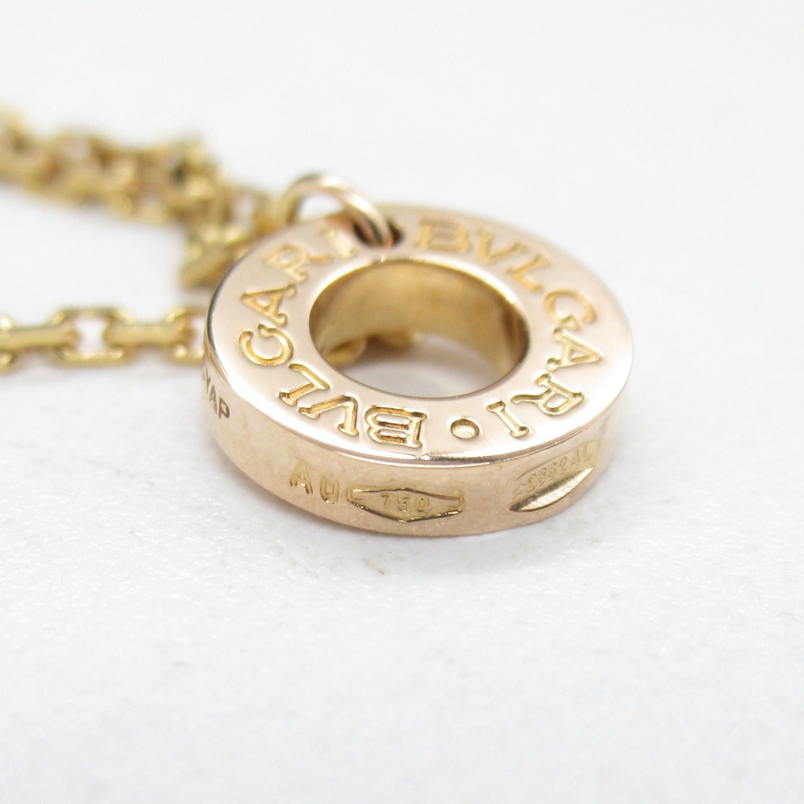 Bvlgari Bvlgari Diva Dream Coral/1P Diamond Necklace K18 (Yellow Gold) Coral Orange Size ONE SIZE - 6 Thumbnail