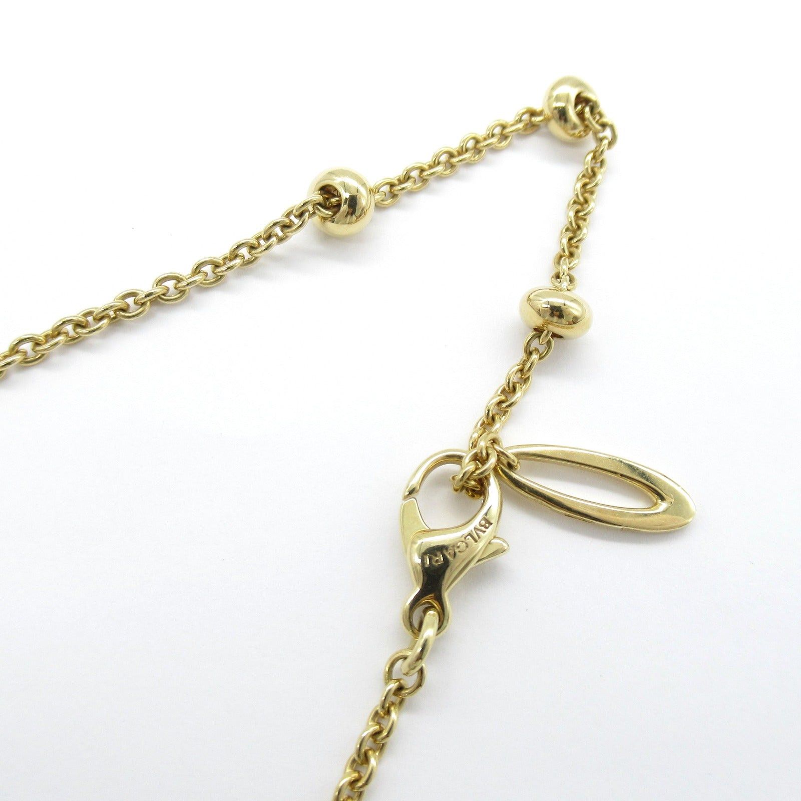 Bvlgari Bvlgari Elysia Peridot Diamond Necklace K18 (Yellow Gold) Green Clear Size ONE SIZE - 4 Thumbnail