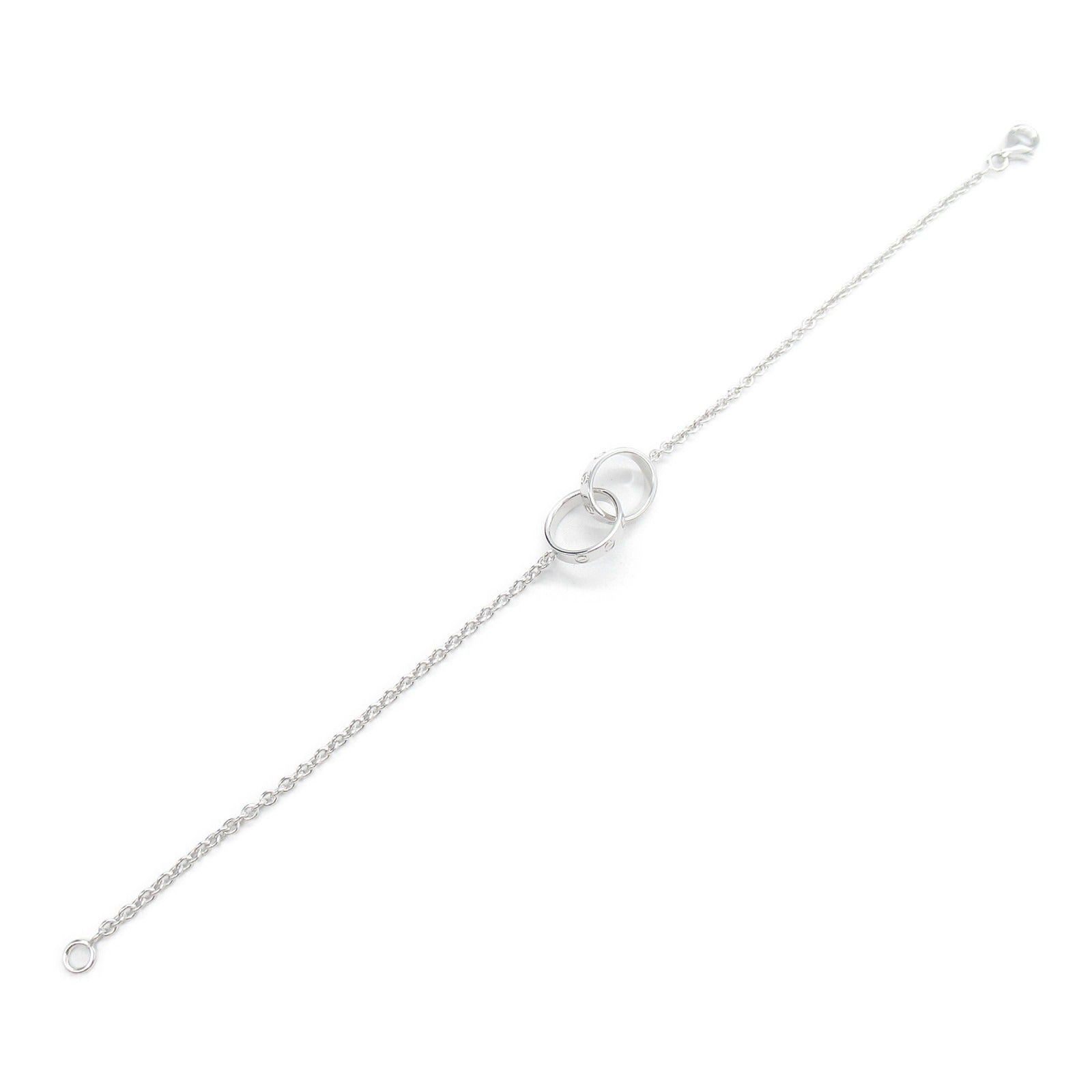 Cartier Cartier Baby Love Bracelet K18Wg (White Gold) Silver Size ONE SIZE - 3 Thumbnail