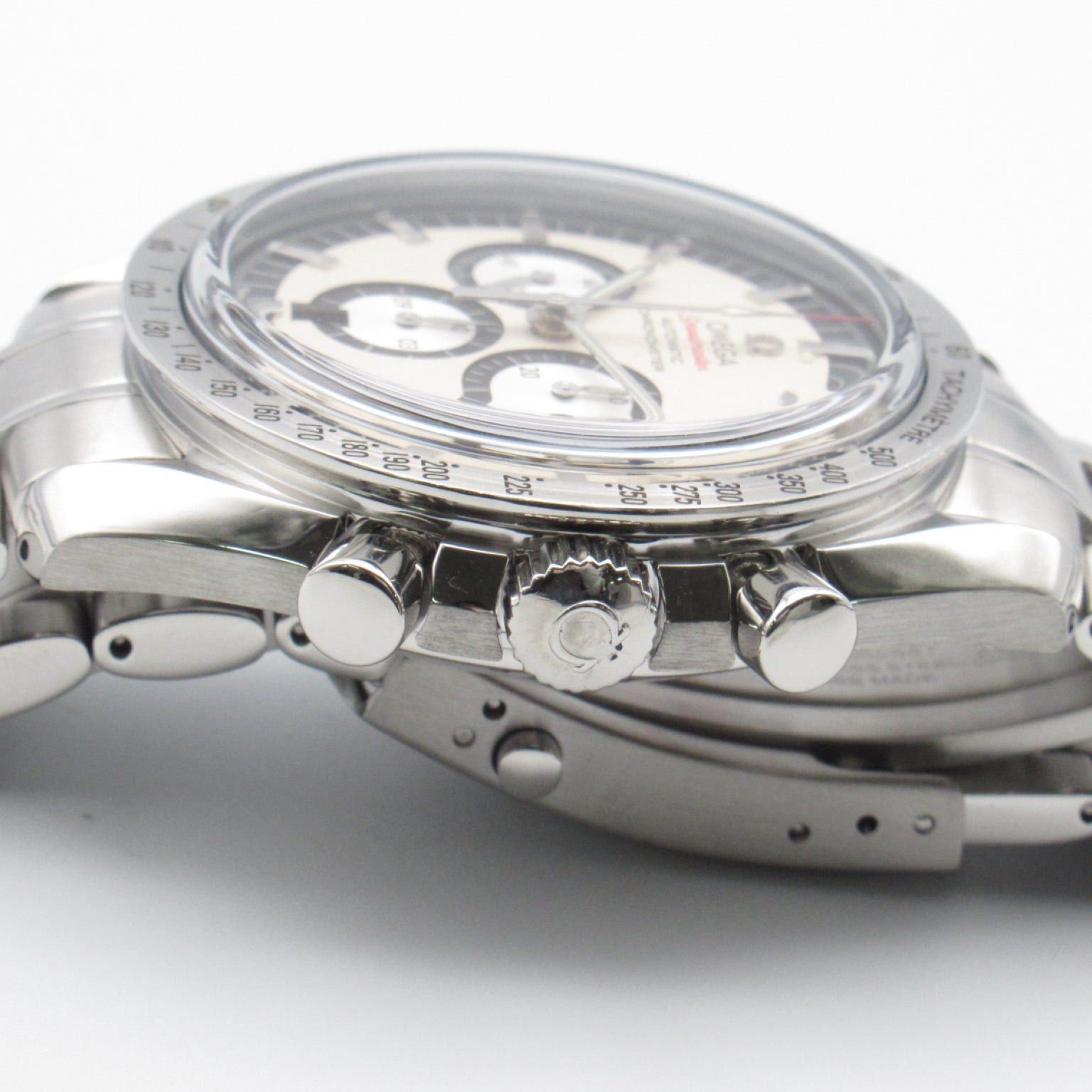 Omega Omega Speedmaster Legend Schumacher Mens Watch Automatic Winding Stainless Steel Ivory Size ONE SIZE - 8 Thumbnail