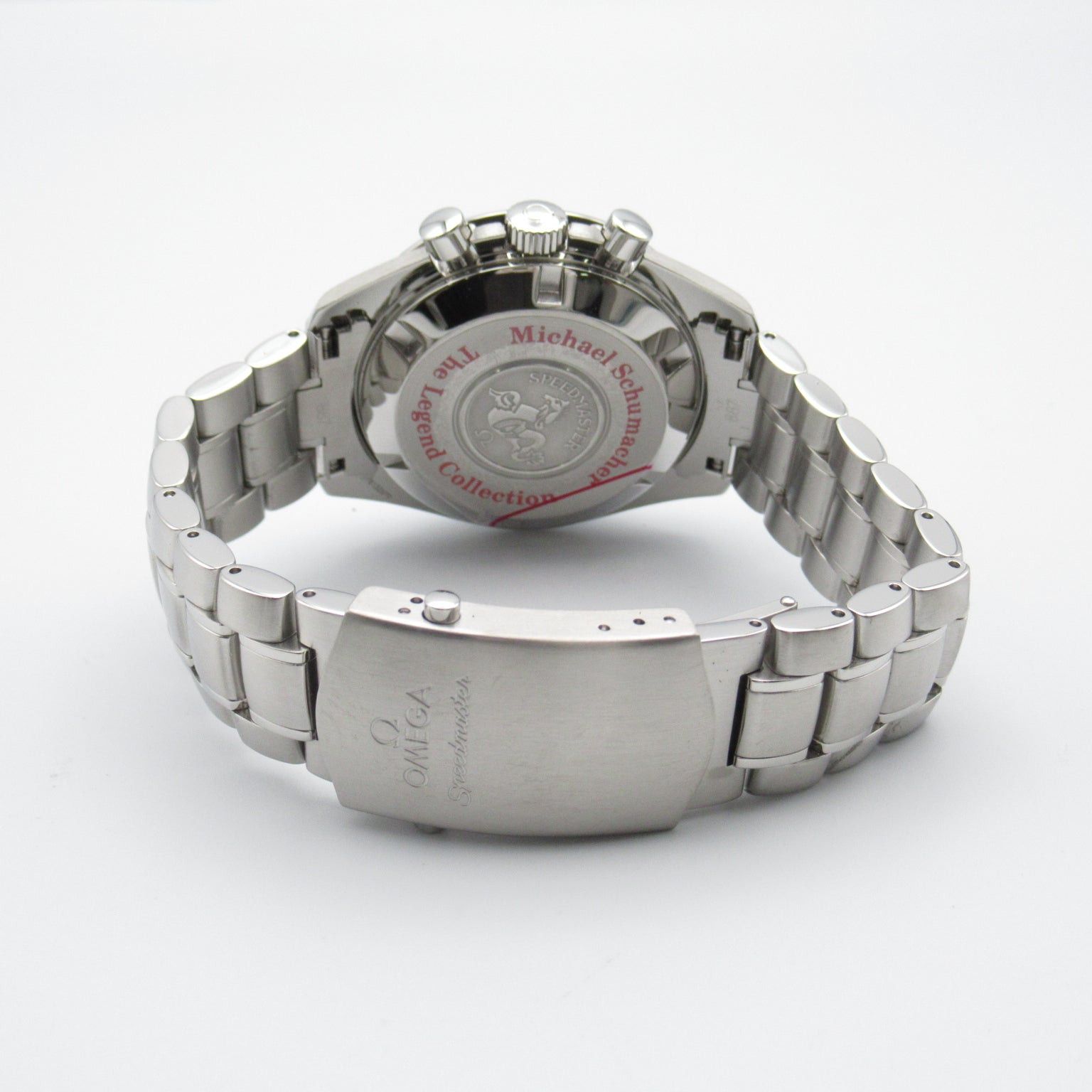 Omega Omega Speedmaster Legend Schumacher Mens Watch Automatic Winding Stainless Steel Ivory Size ONE SIZE - 4 Thumbnail