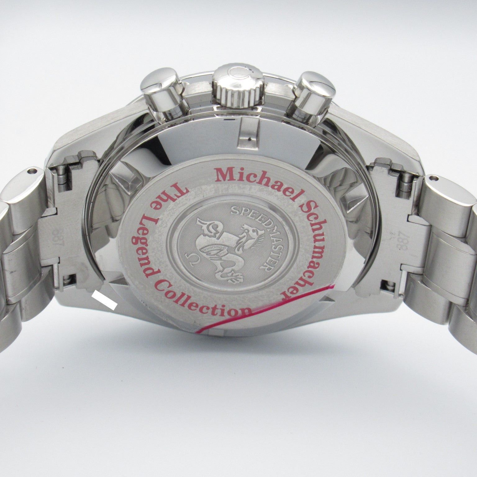 Omega Omega Speedmaster Legend Schumacher Mens Watch Automatic Winding Stainless Steel Ivory Size ONE SIZE - 6 Thumbnail