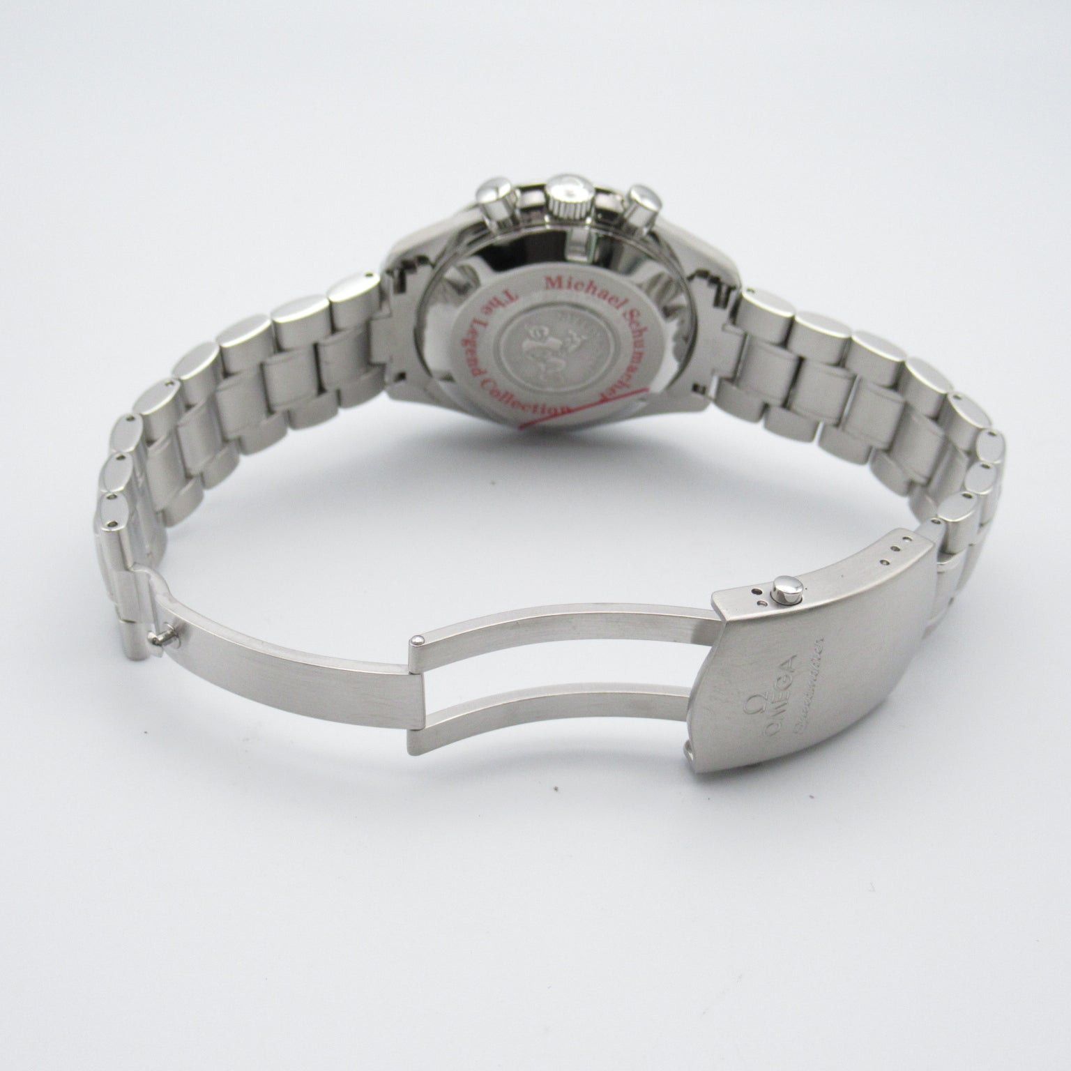 Omega Omega Speedmaster Legend Schumacher Mens Watch Automatic Winding Stainless Steel Ivory Size ONE SIZE - 5 Thumbnail