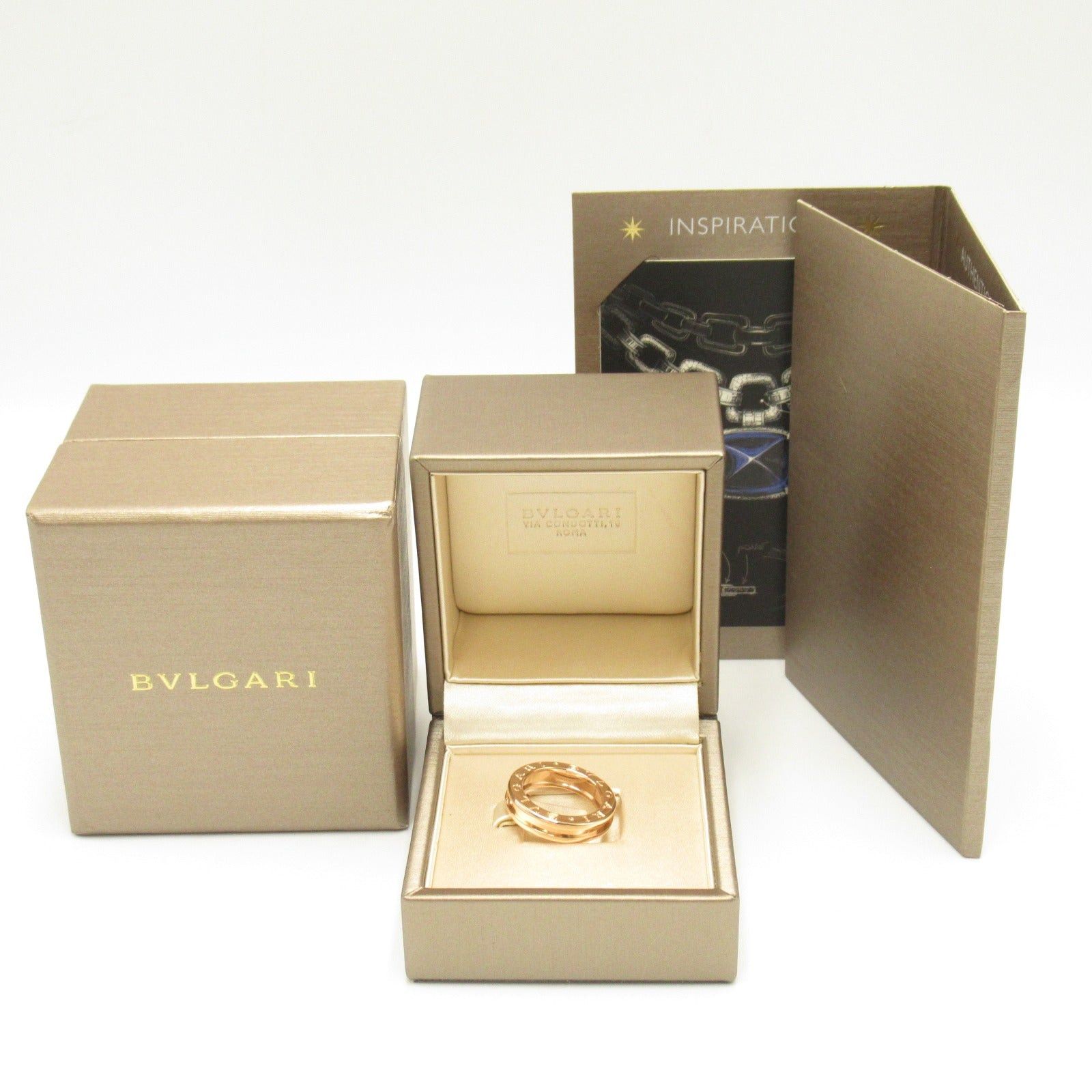 Bvlgari Bvlgari B-Zero1 B Zero One Ring K18Pg (Pink Gold) Gold Size ONE SIZE - 6 Thumbnail