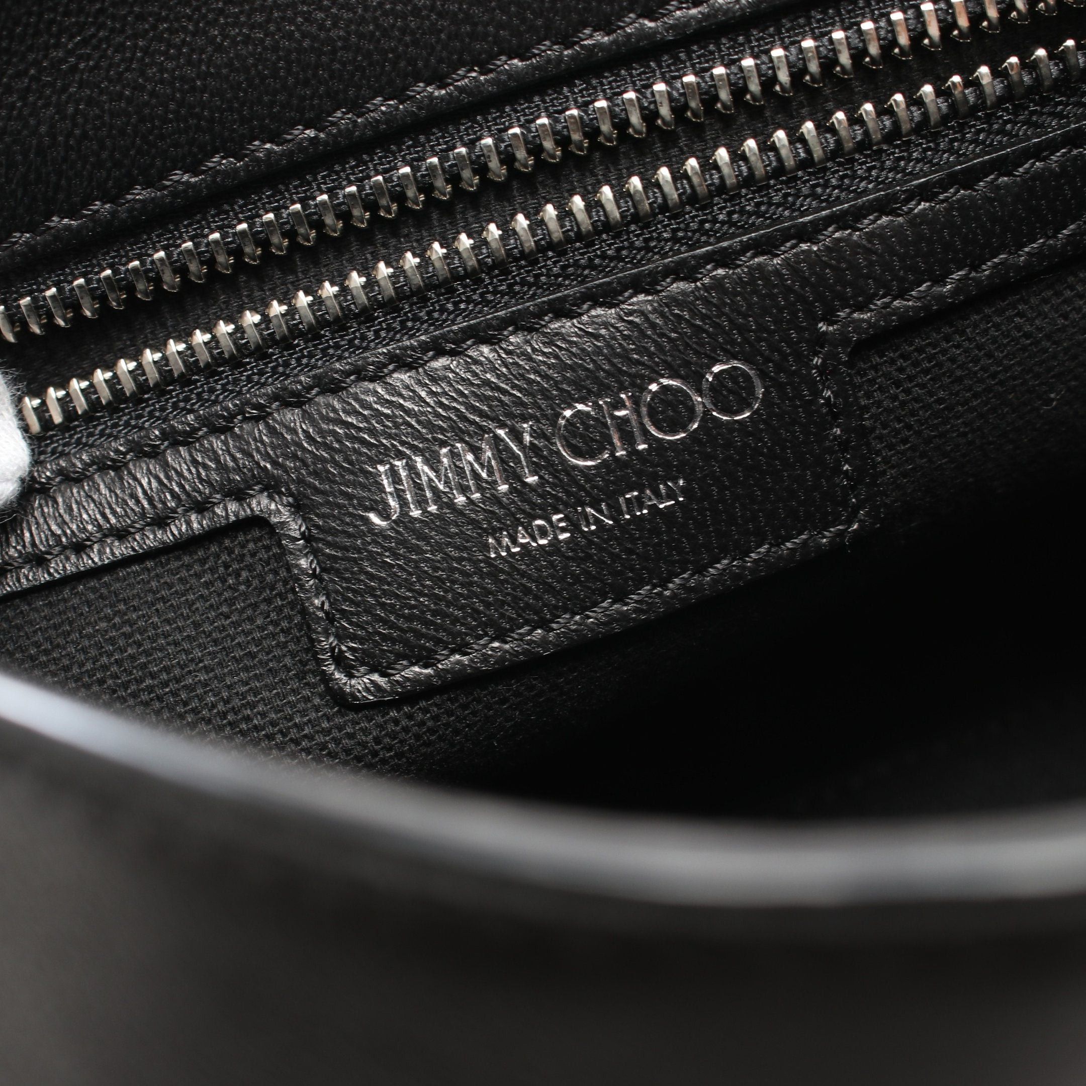 Jimmy Choo Jimmy Choo Double Chain Shoulder Bag Leather Black Size ONE SIZE - 4 Thumbnail