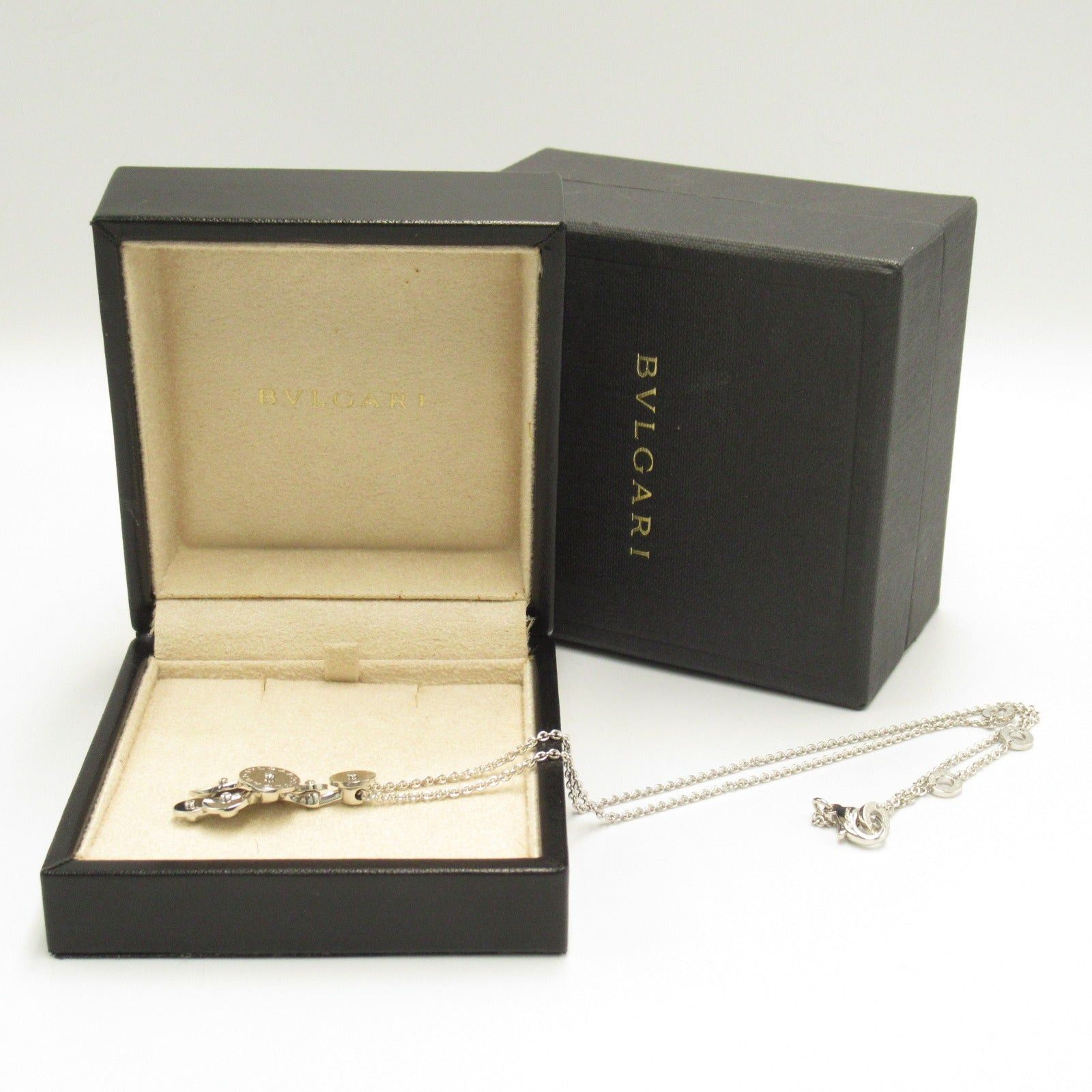 Bvlgari Bvlgari Chikladi Necklace K18Wg (White Gold) Silver Size ONE SIZE - 8 Thumbnail