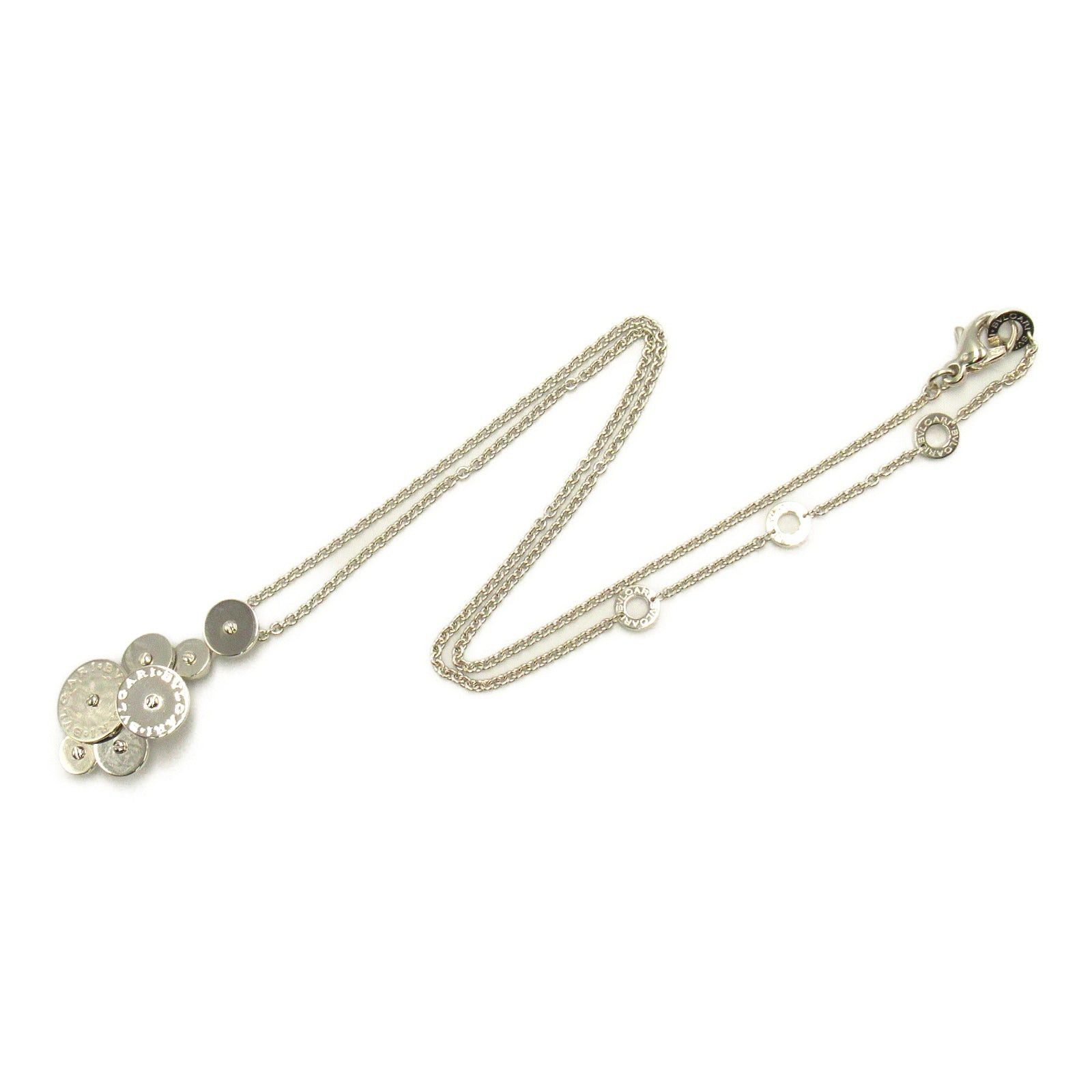 Bvlgari Bvlgari Chikladi Necklace K18Wg (White Gold) Silver Size ONE SIZE - 3 Thumbnail