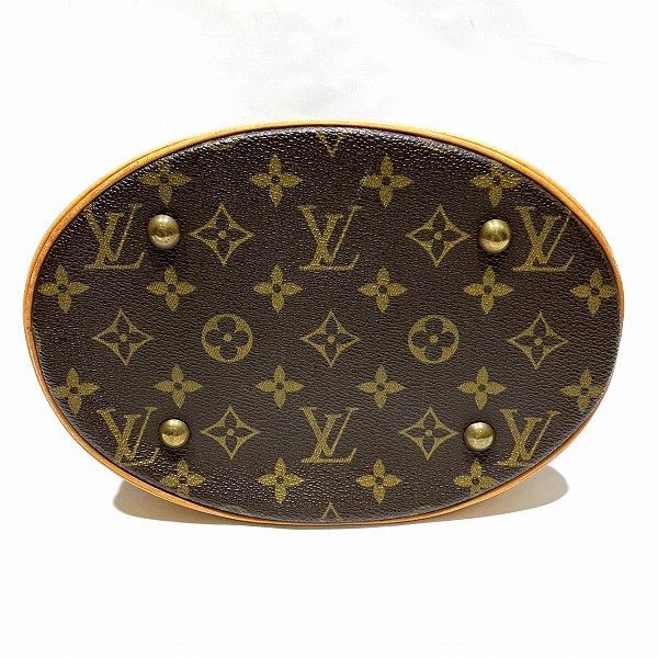 Louis Vuitton Louis Vuitton Louis Vuitton Monogram Petit Bucket Tote Bag M42238 Canvas Tote Bag M42238 in Good Condition Size ONE SIZE - 3 Thumbnail
