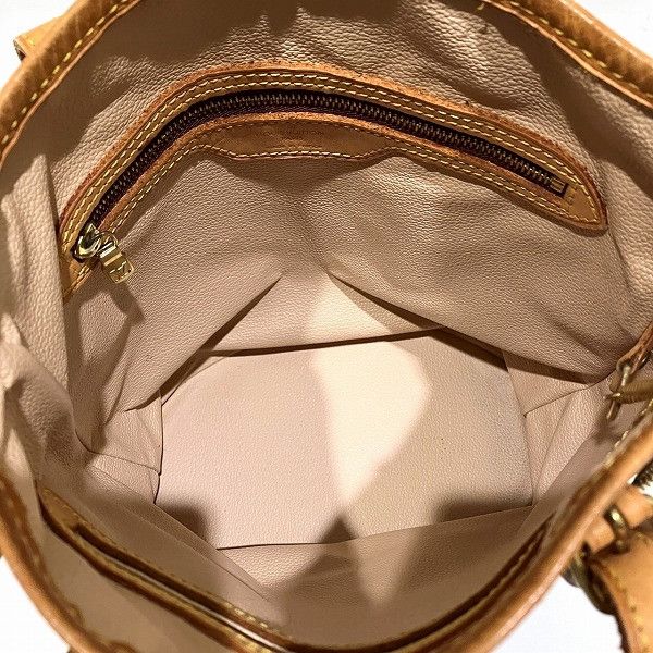 Louis Vuitton Louis Vuitton Louis Vuitton Monogram Petit Bucket Tote Bag M42238 Canvas Tote Bag M42238 in Good Condition Size ONE SIZE - 6 Thumbnail