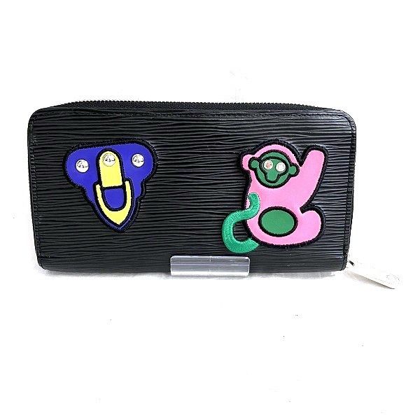 Louis Vuitton Louis Vuitton Louis Vuitton Epi Leather LV Stories Zippy Wallet M63376 Leather Long Wallet M63376 in Great Condition Size ONE SIZE - 8 Thumbnail