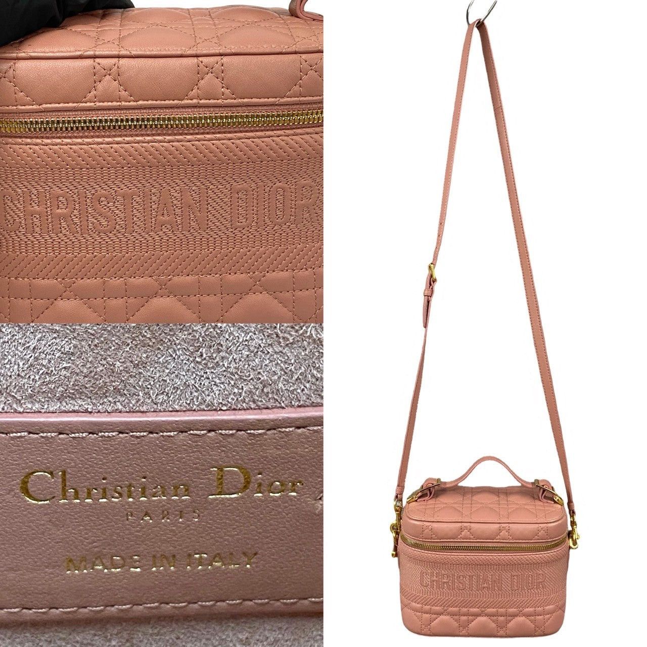 Dior Dior Shoulder Bag Pink Leather Size ONE SIZE - 3 Thumbnail