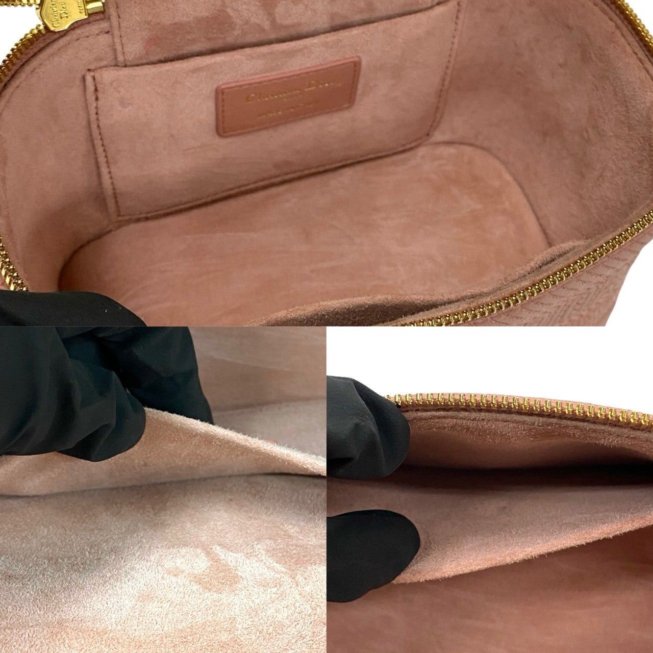 Dior Dior Shoulder Bag Pink Leather Size ONE SIZE - 8 Thumbnail