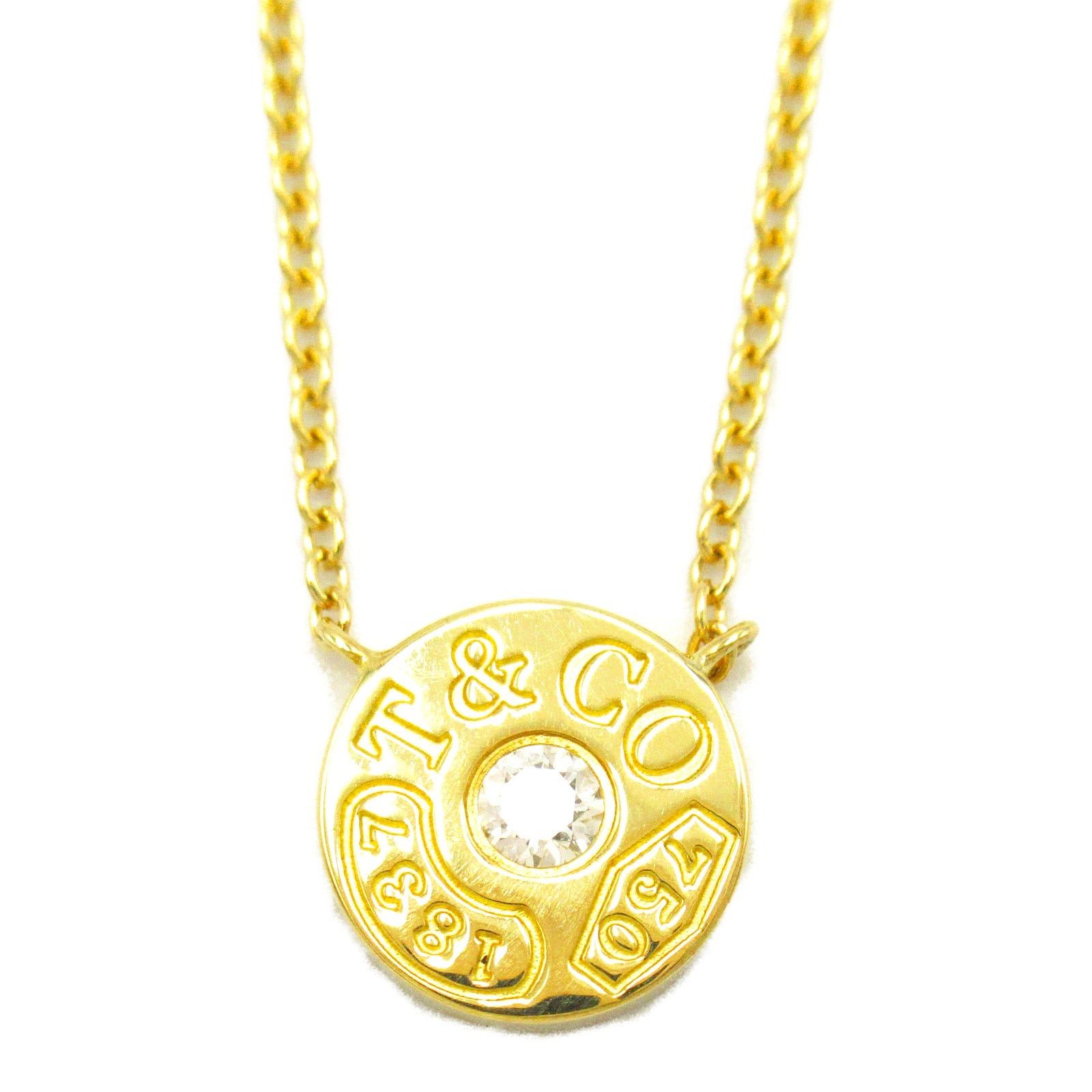 Tiffany & Co. Tiffany Co 1837 Necklace K18 (Yellow Gold) Diamond Clear Size ONE SIZE - 2 Thumbnail