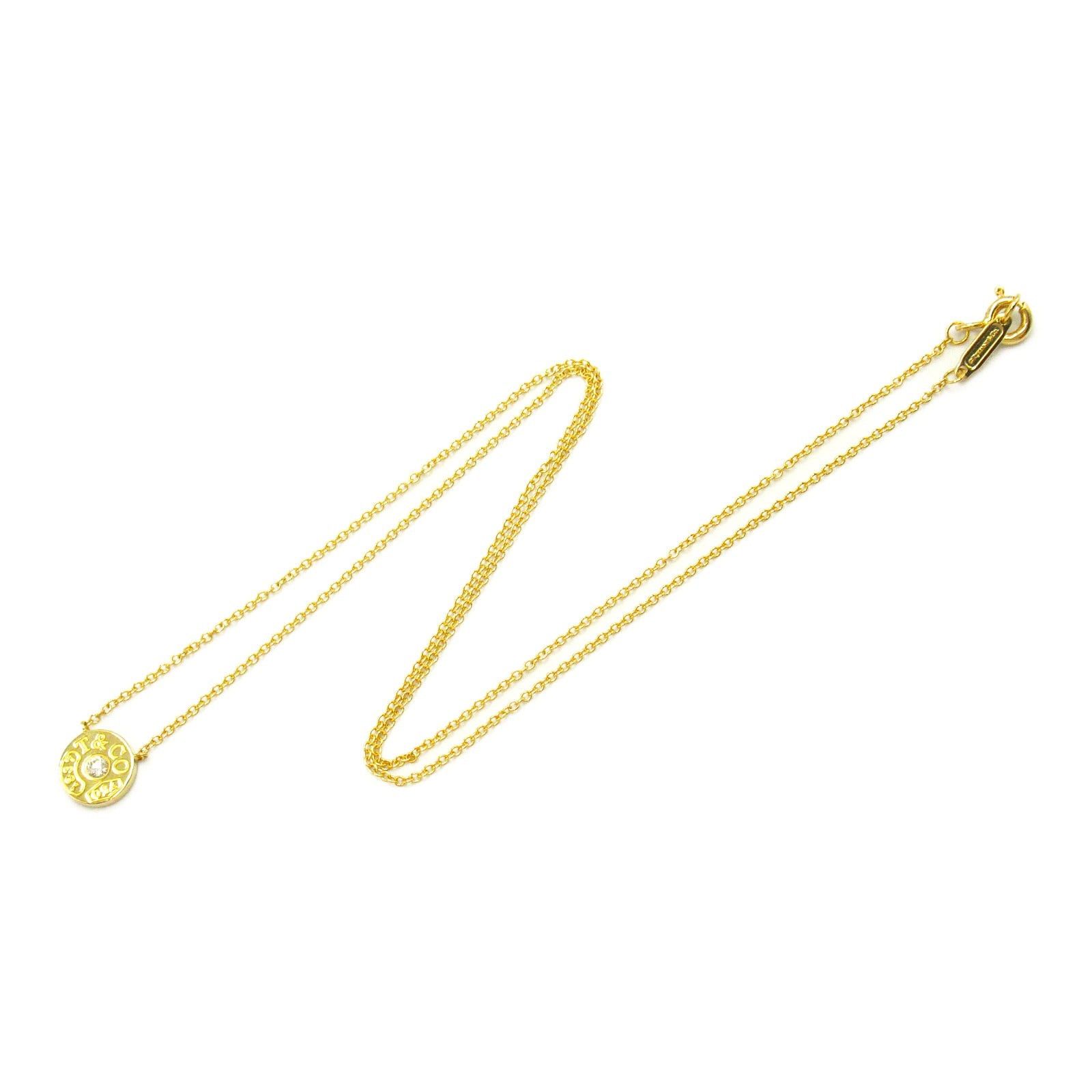 Tiffany & Co. Tiffany Co 1837 Necklace K18 (Yellow Gold) Diamond Clear Size ONE SIZE - 3 Thumbnail