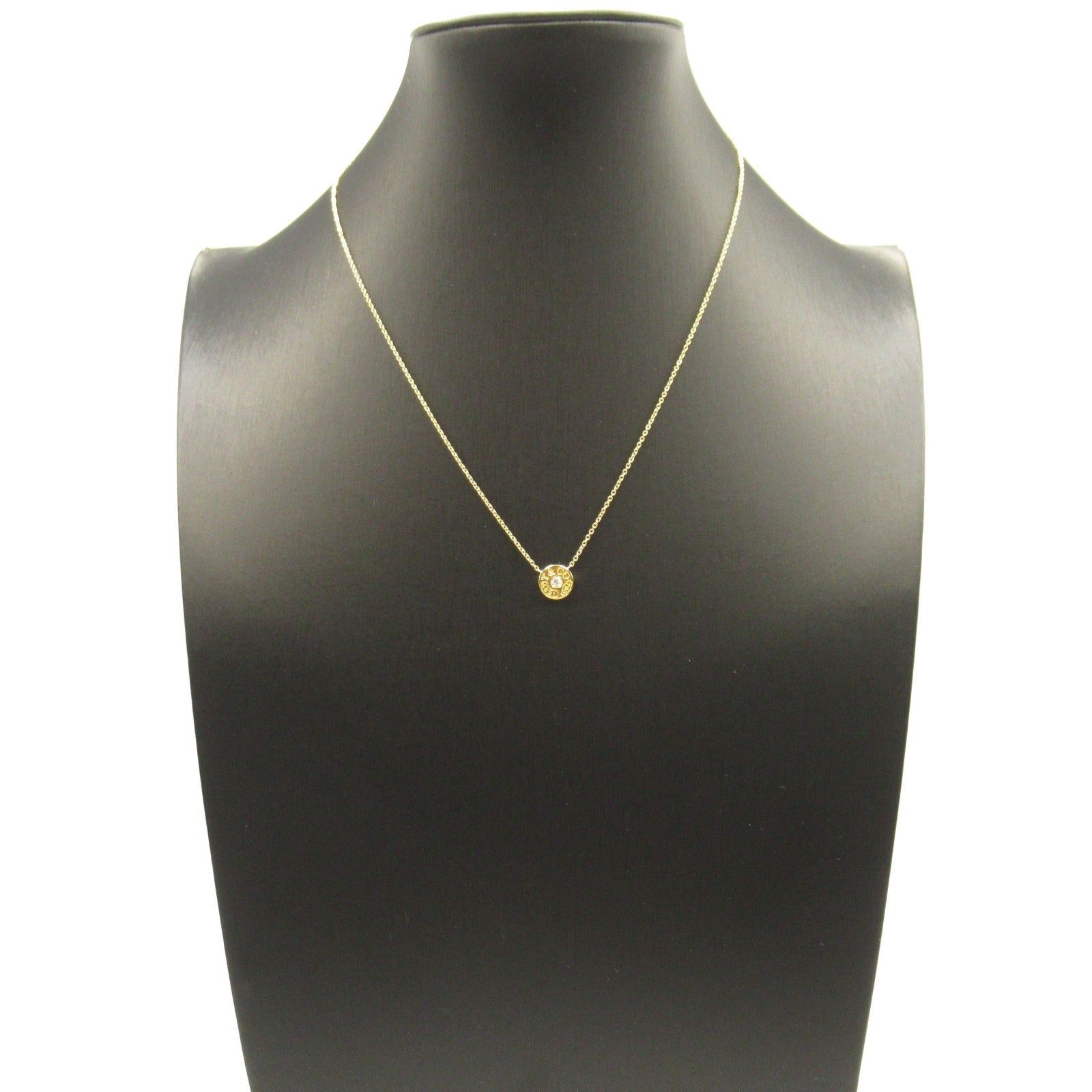 Tiffany & Co. Tiffany Co 1837 Necklace K18 (Yellow Gold) Diamond Clear Size ONE SIZE - 7 Thumbnail
