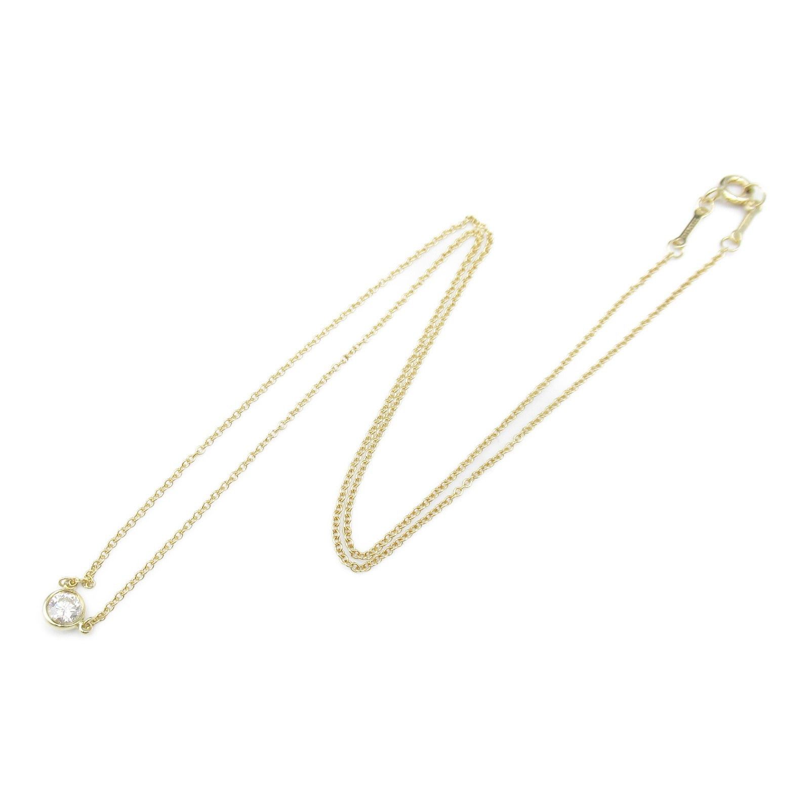 Tiffany & Co. Tiffany Co By The Yard Necklace K18 (Yellow Gold) Diamond Clear Size ONE SIZE - 3 Thumbnail