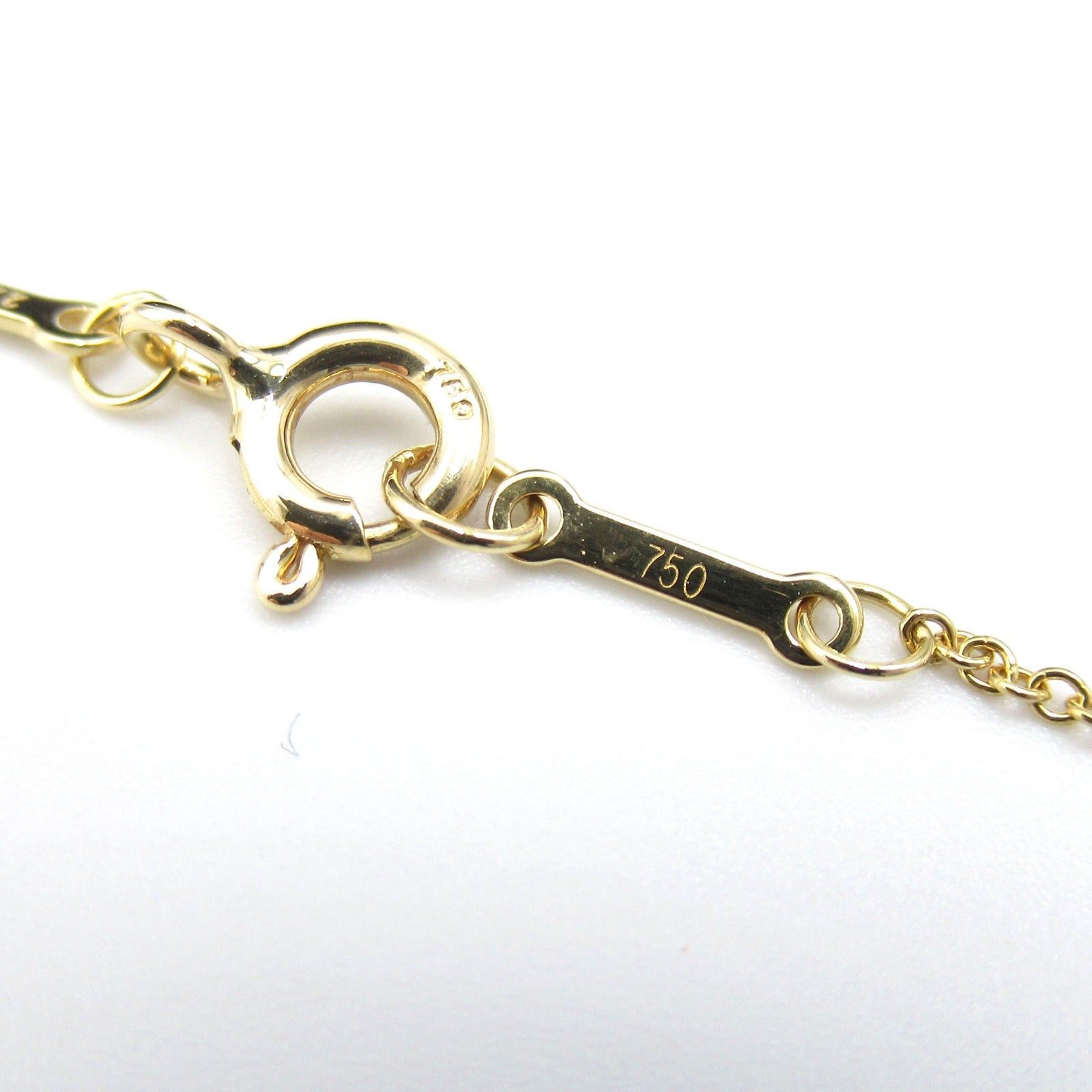 Tiffany & Co. Tiffany Co By The Yard Necklace K18 (Yellow Gold) Diamond Clear Size ONE SIZE - 5 Thumbnail