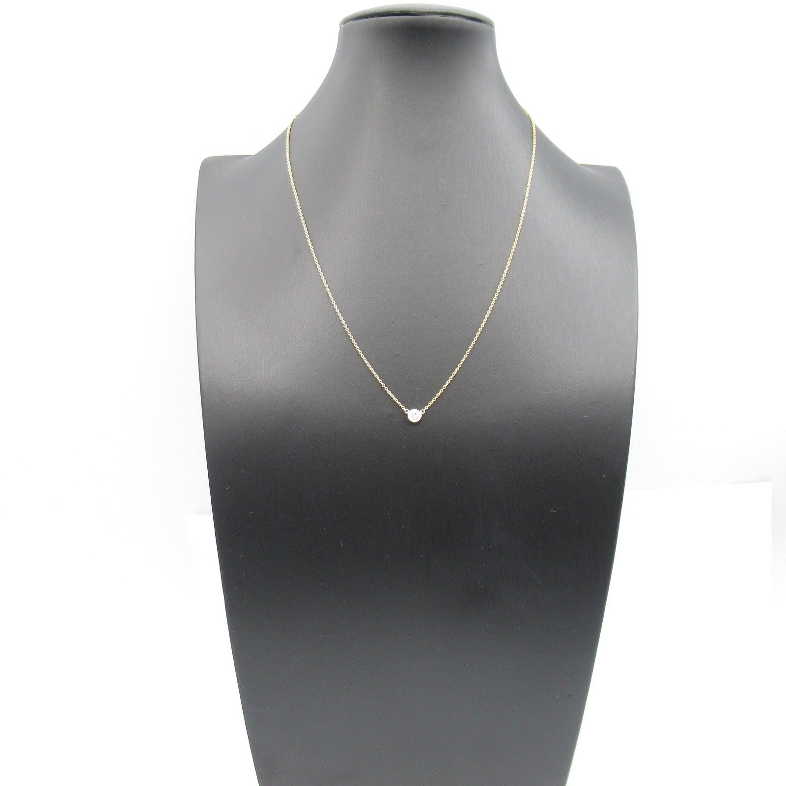 Tiffany & Co. Tiffany Co By The Yard Necklace K18 (Yellow Gold) Diamond Clear Size ONE SIZE - 6 Thumbnail